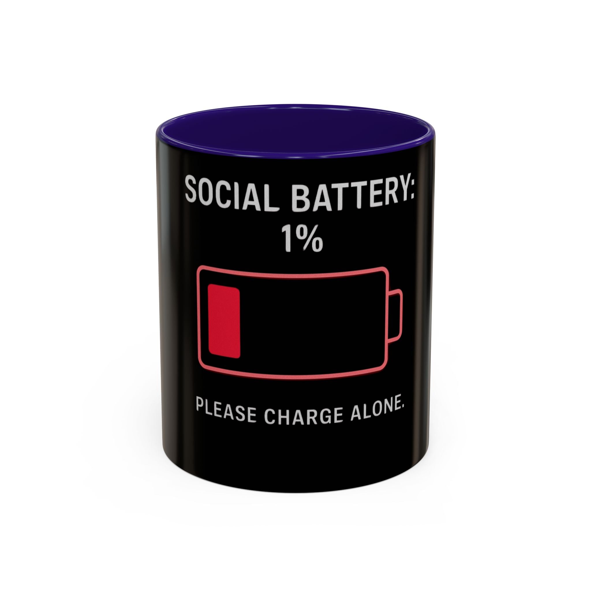 Social Battery Mug (11oz, 15oz)