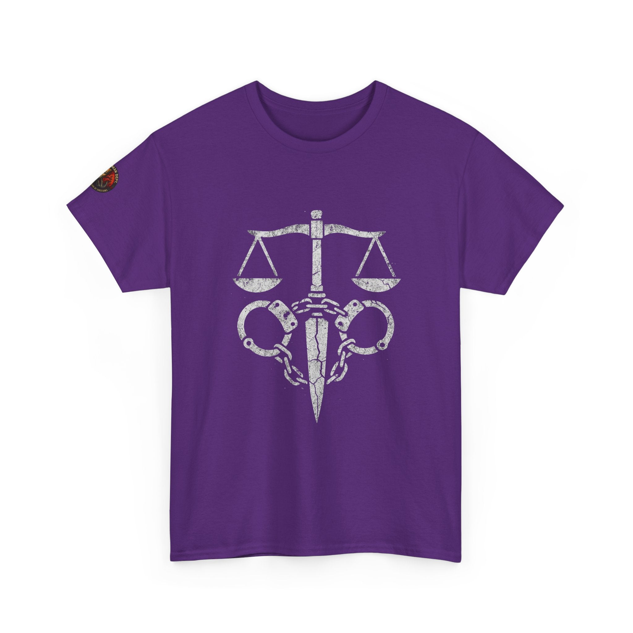Justice Scales Graphic Tee for Advocates & Activists