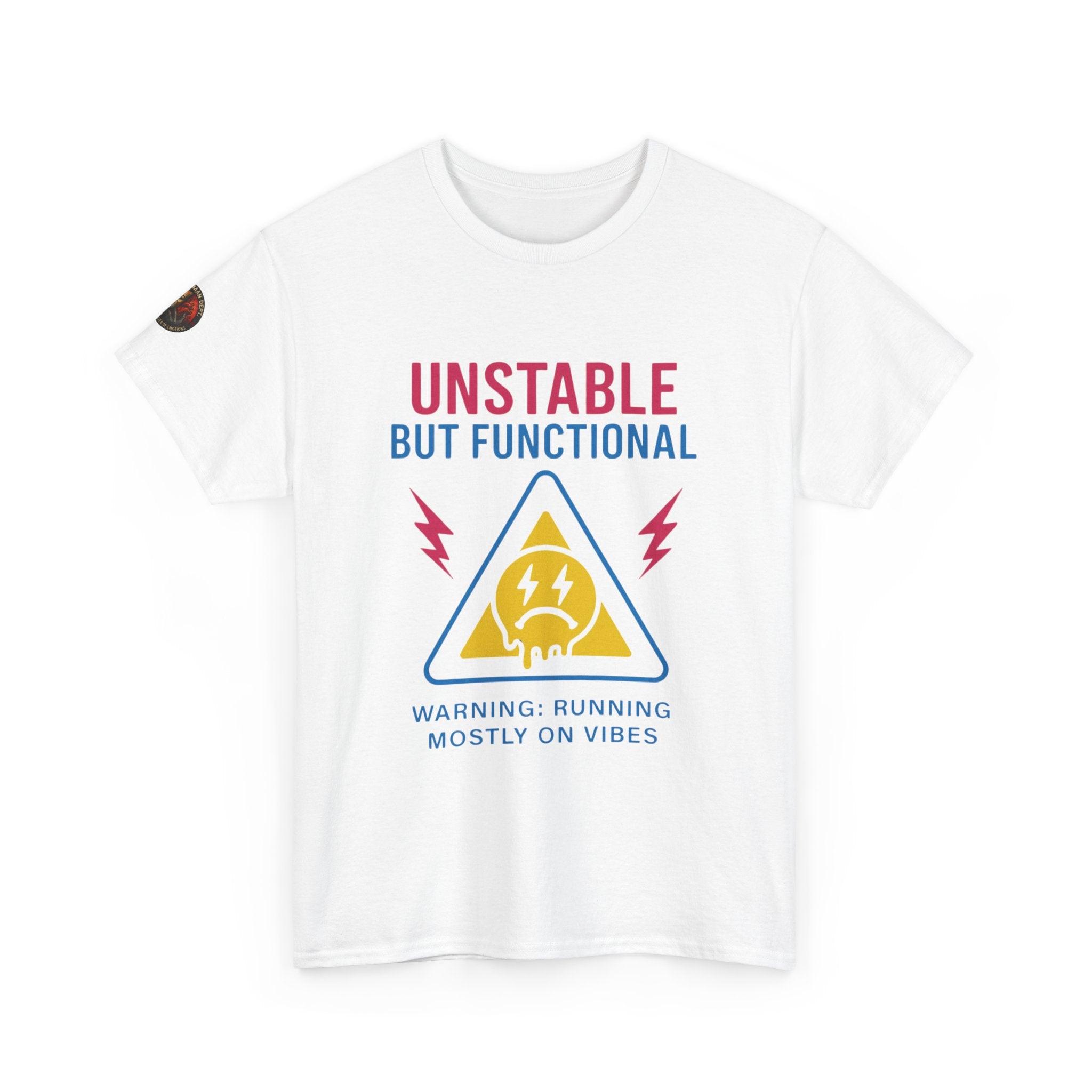 Unisex Heavy Cotton Tee/ Unstable but Functional