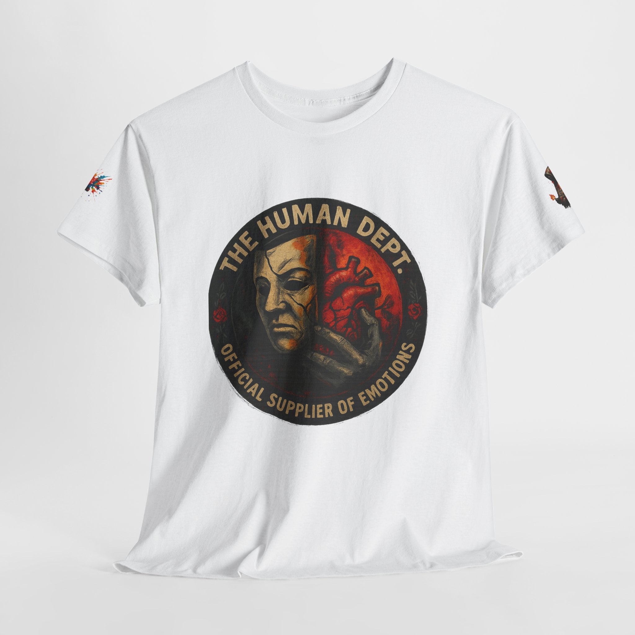 Unisex Heavy Cotton Tee/ Human Dept. Official Logo