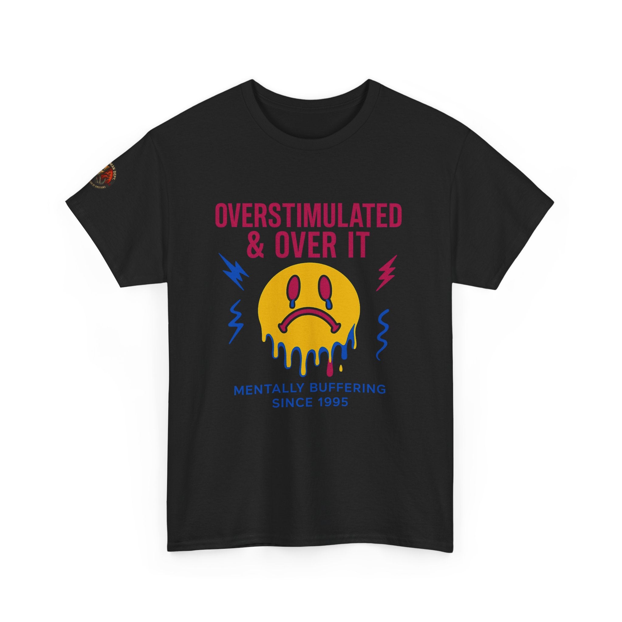 Unisex Heavy Cotton Tee/ Over Stimulated