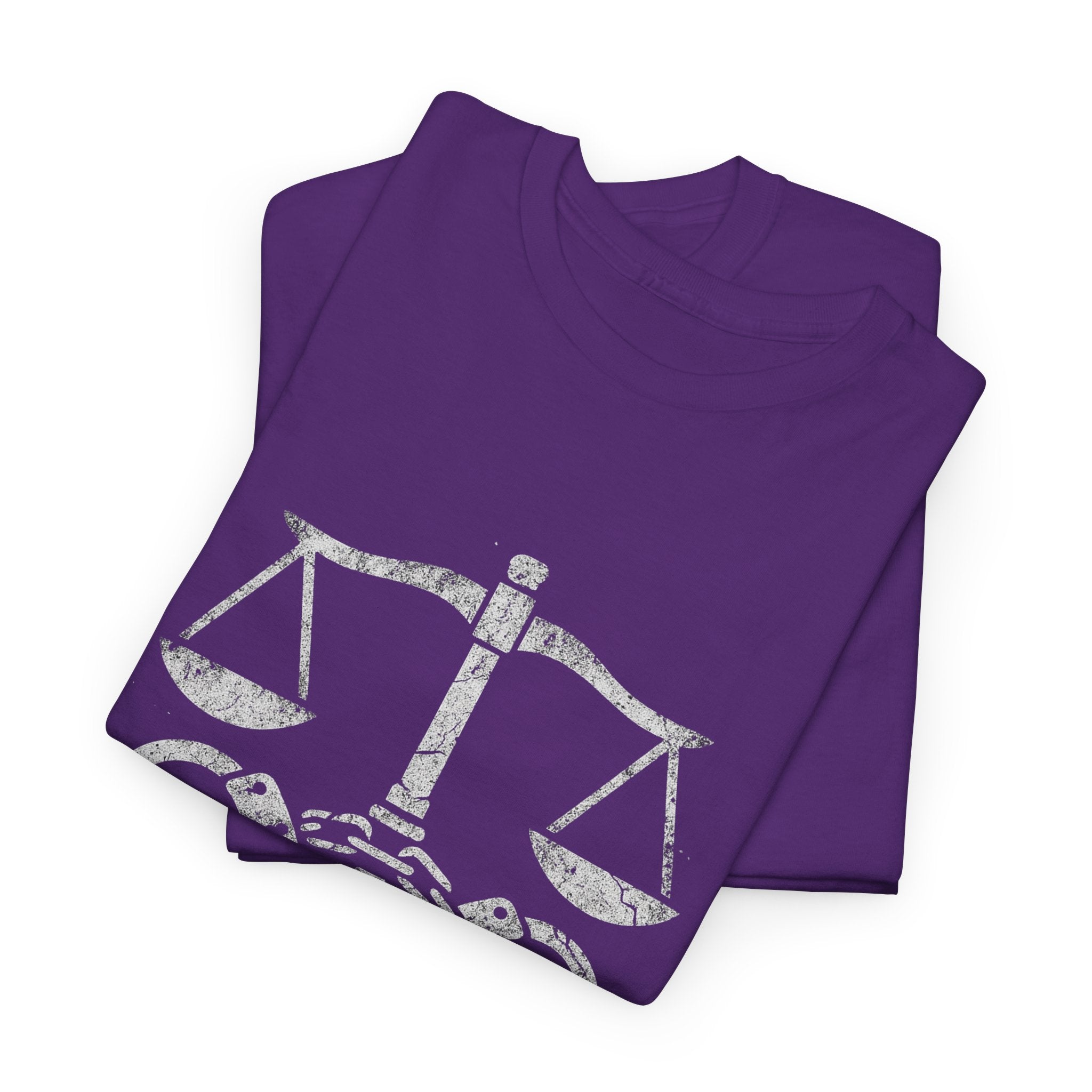 Justice Scales Graphic Tee for Advocates & Activists