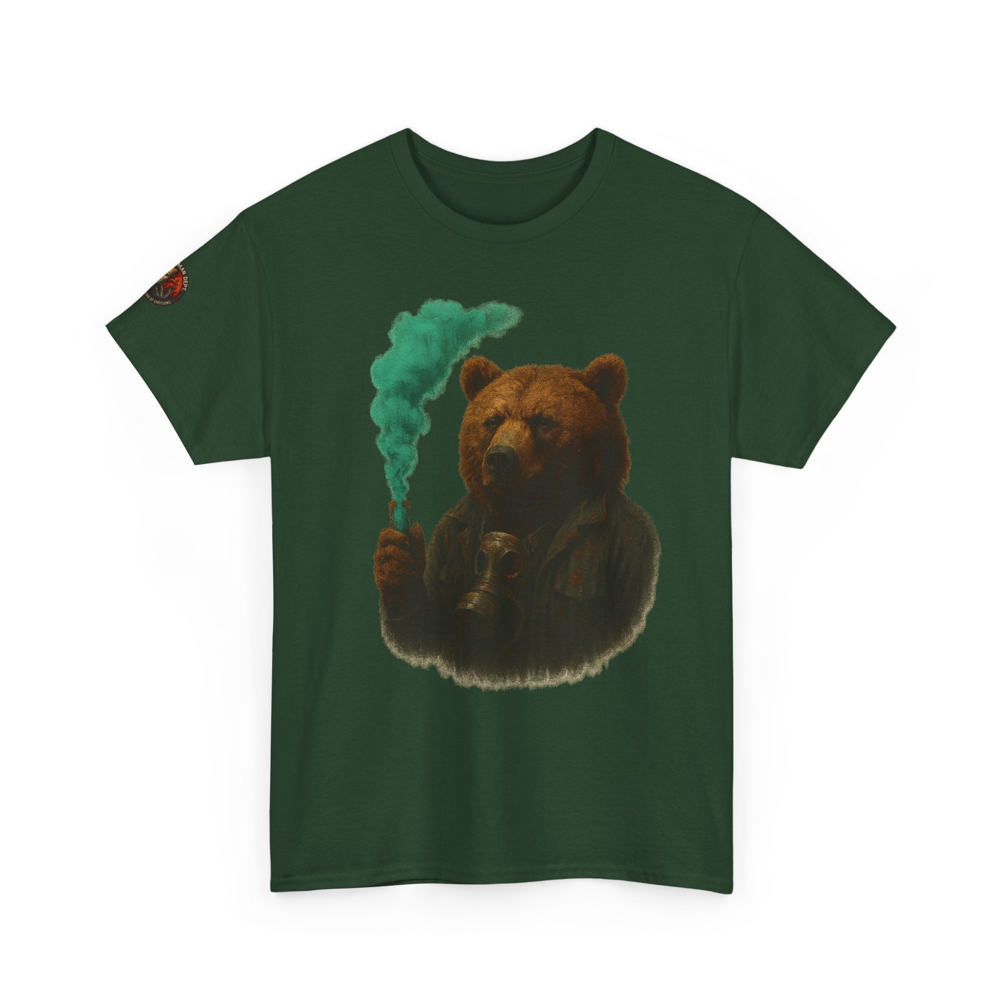 Cozy Bear Graphic Tee, Unisex Cotton T-Shirt, Cute Animal Lover Gift, Casual Wear, Nature Inspired Fashion, Eco-Friendly Apparel