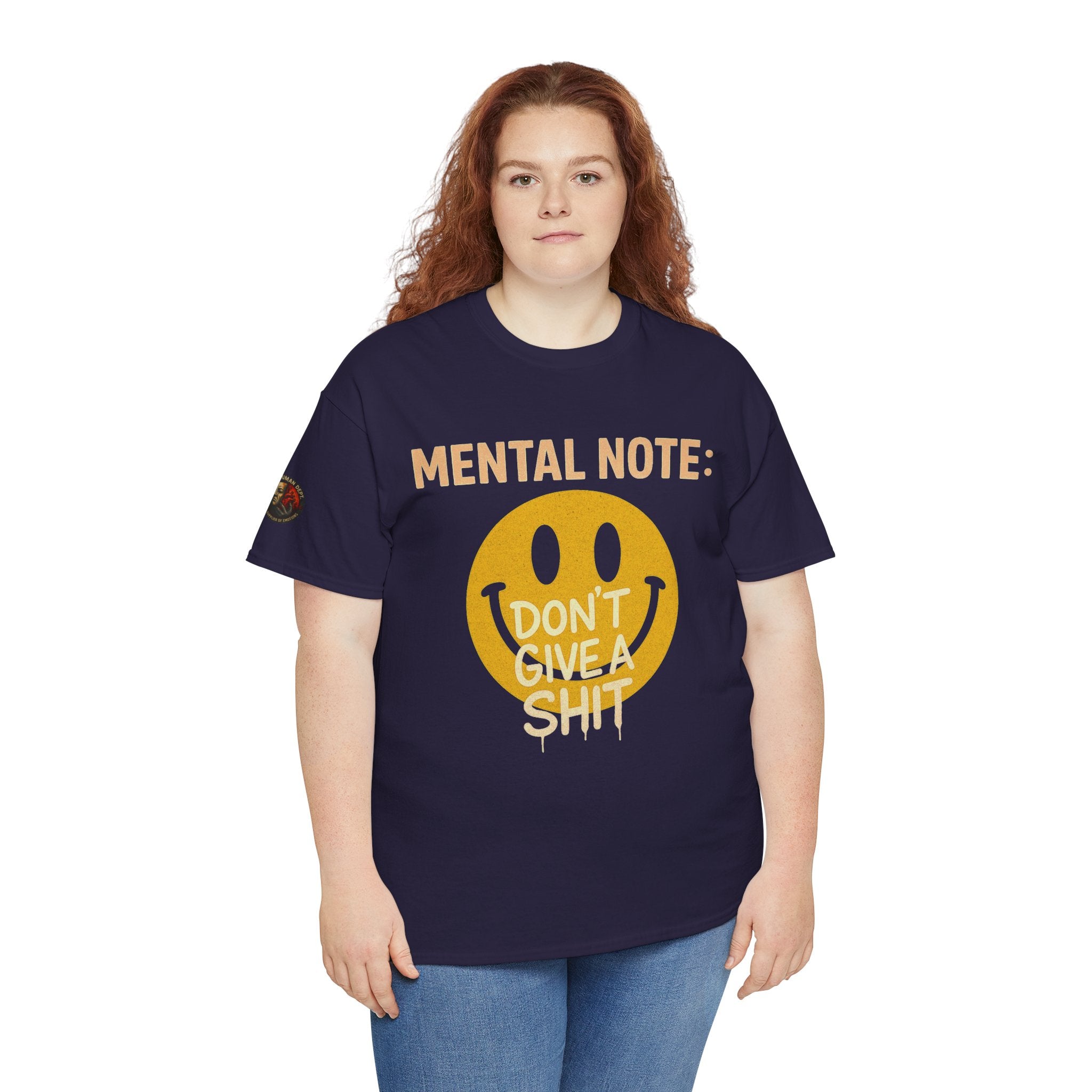 Unisex Heavy Cotton Tee/ Mental Note