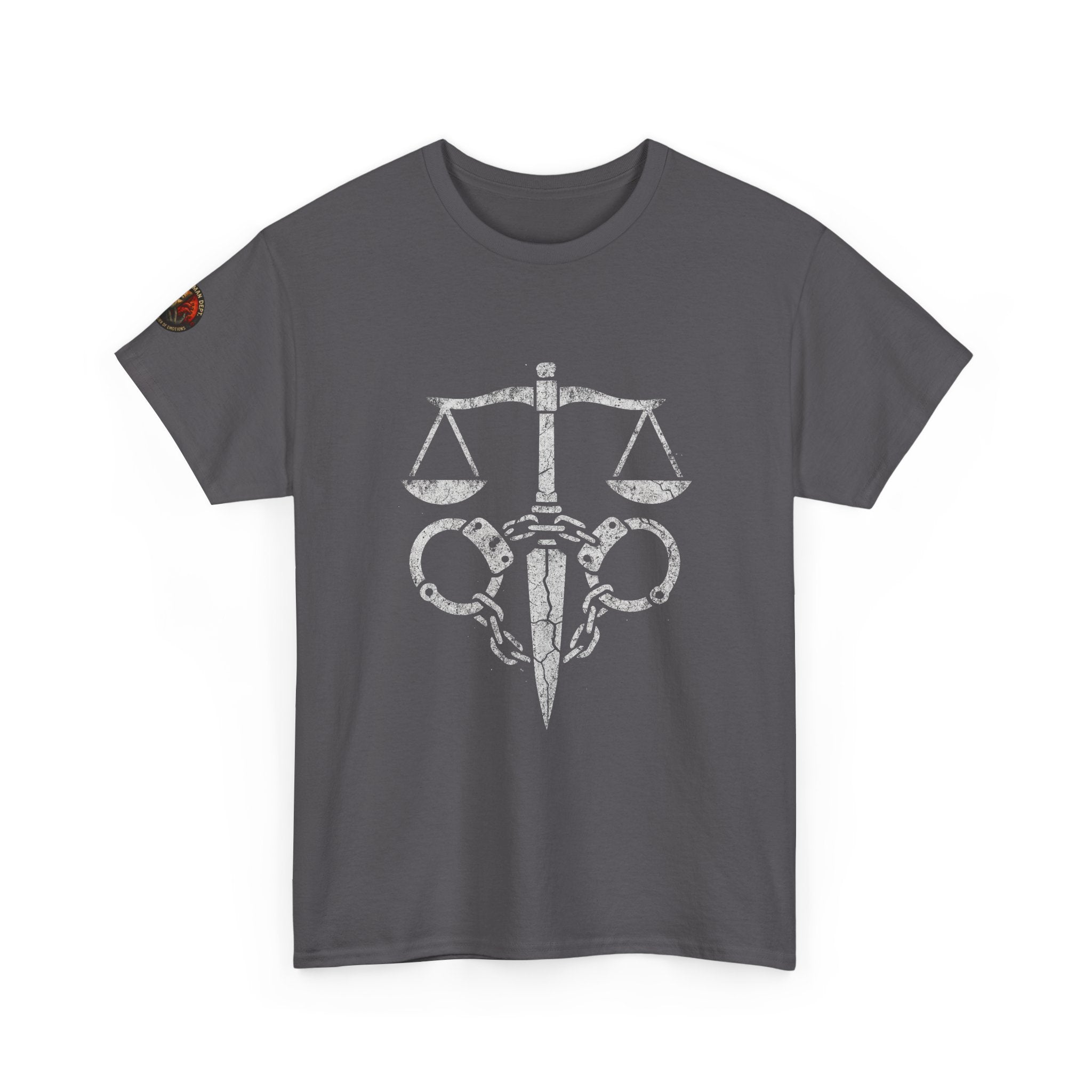 Justice Scales Graphic Tee for Advocates & Activists