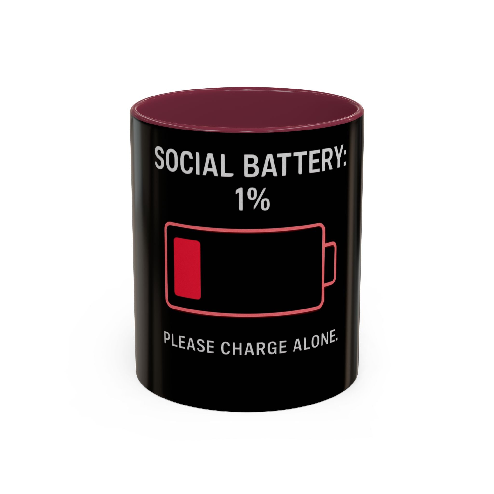 Social Battery Mug (11oz, 15oz)