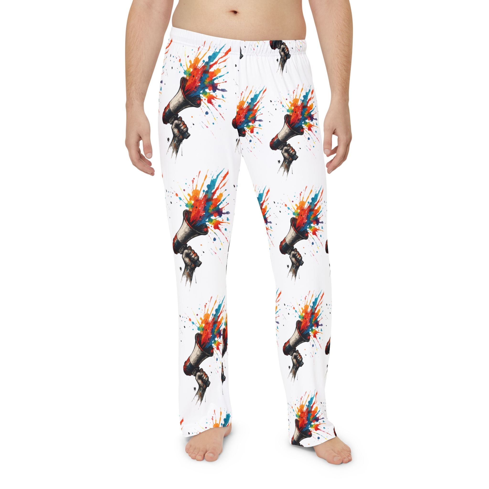 Colorful Artistic Men's Pajama Pants