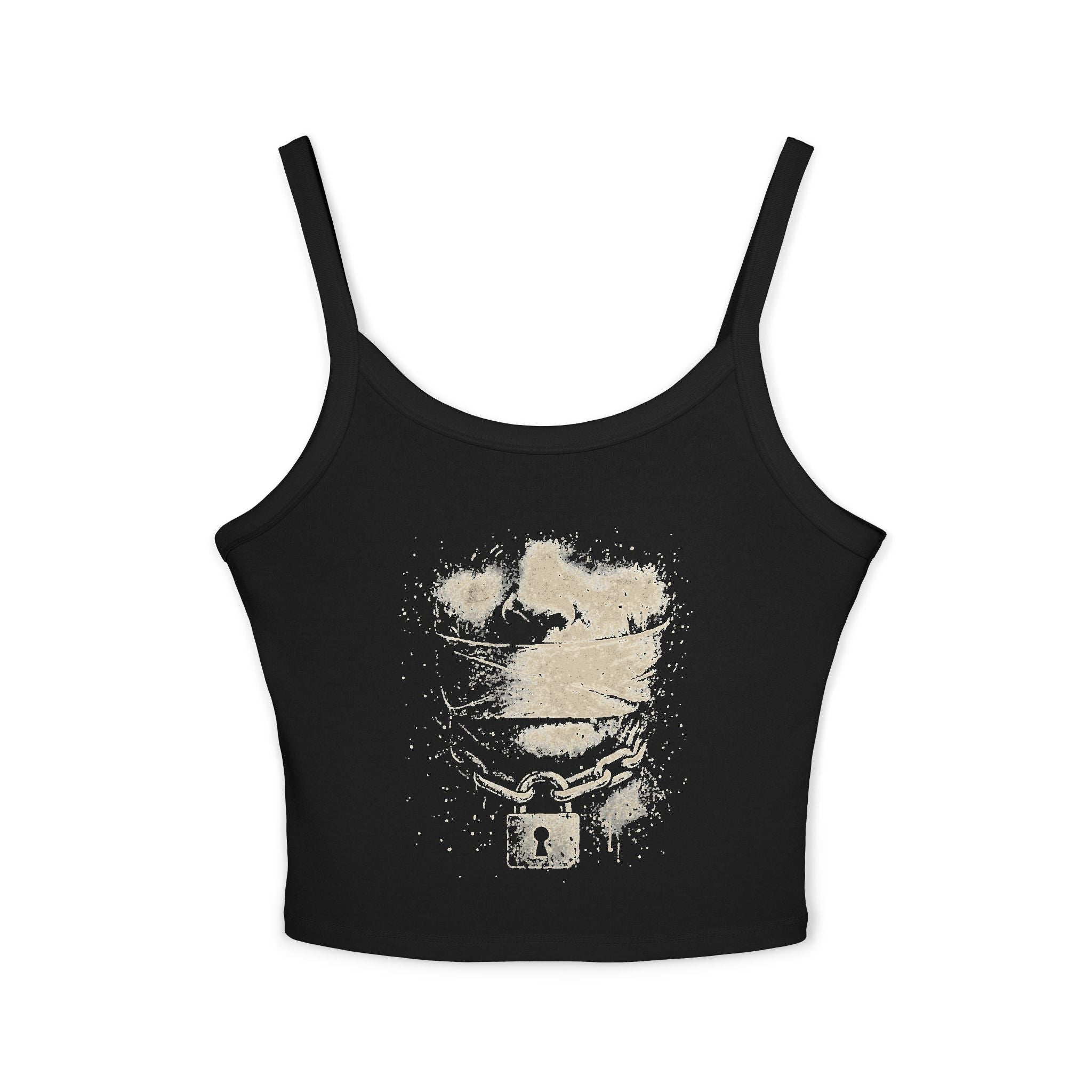 Censored Victim Women's Spaghetti Strap Tank Top