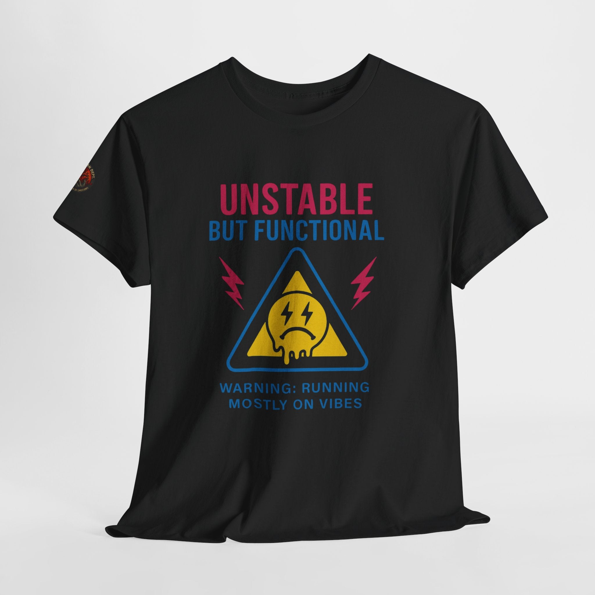 Unisex Heavy Cotton Tee/ Unstable but Functional