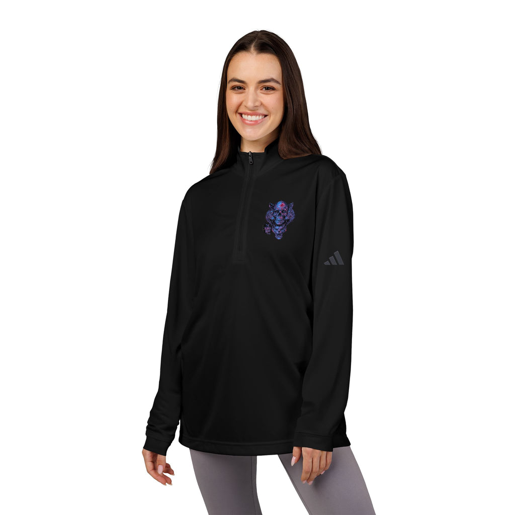 Adidas® Quarter-Zip Pullover - Elegant Athletic Wear for Sports Enthusiasts, Perfect for Casual Outings, Team Events, Travel, Gifts