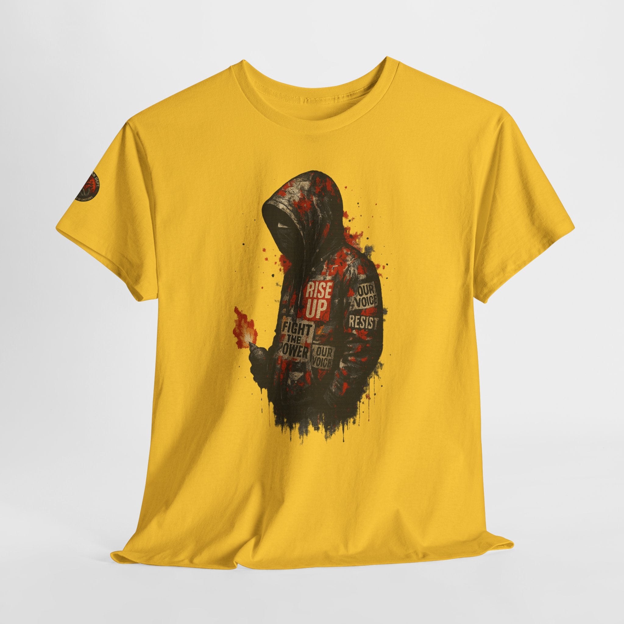 Unisex Graphic Tee, Rise Up Motivational Shirt, Casual Wear, Gift for Inspiration, Streetwear Fashion, Everyday Comfort