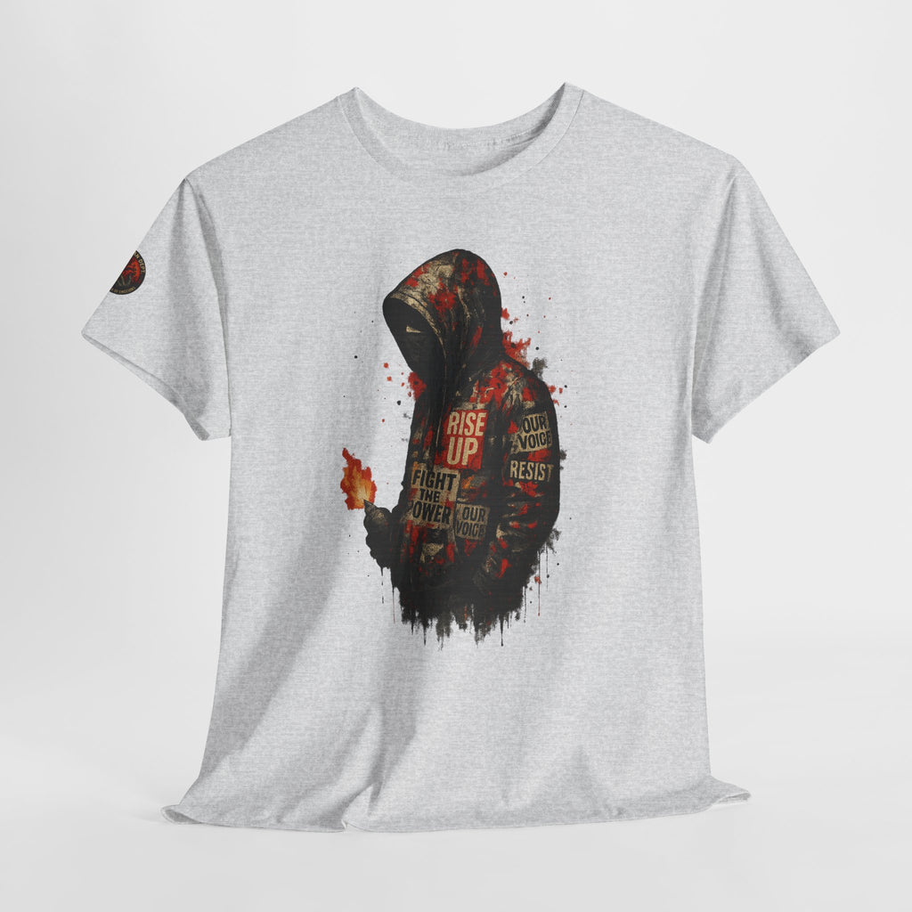 Unisex Graphic Tee, Rise Up Motivational Shirt, Casual Wear, Gift for Inspiration, Streetwear Fashion, Everyday Comfort