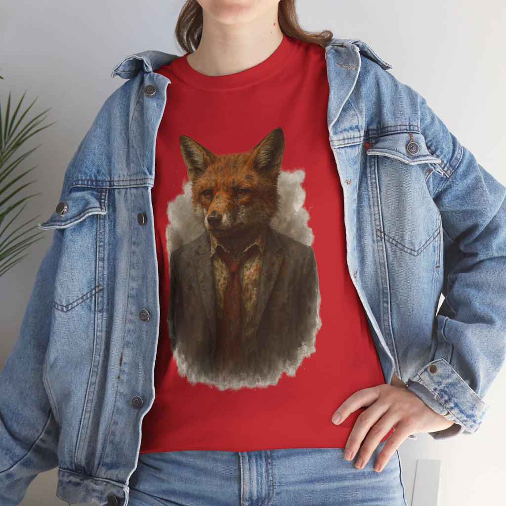 Ravaged Fox Unisex Heavy Cotton Tee