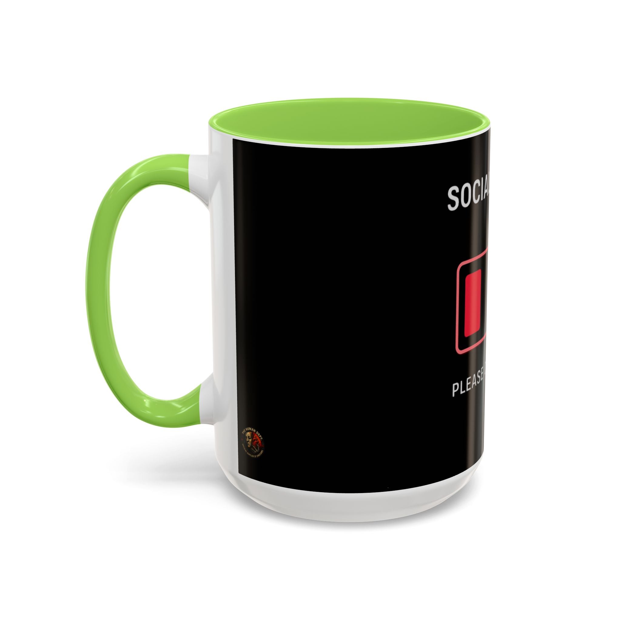 Social Battery Mug (11oz, 15oz)