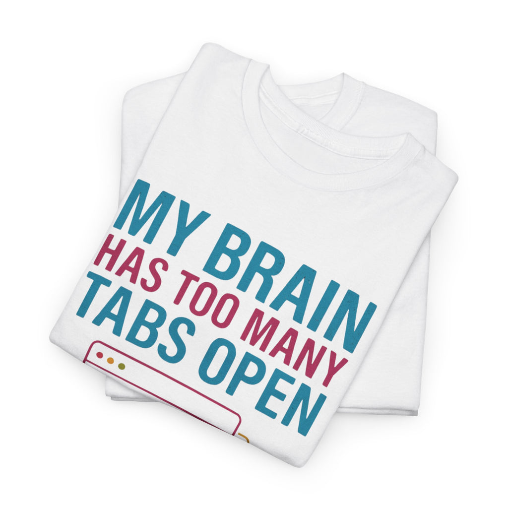 Unisex Heavy Cotton Tee/ Open Tabs