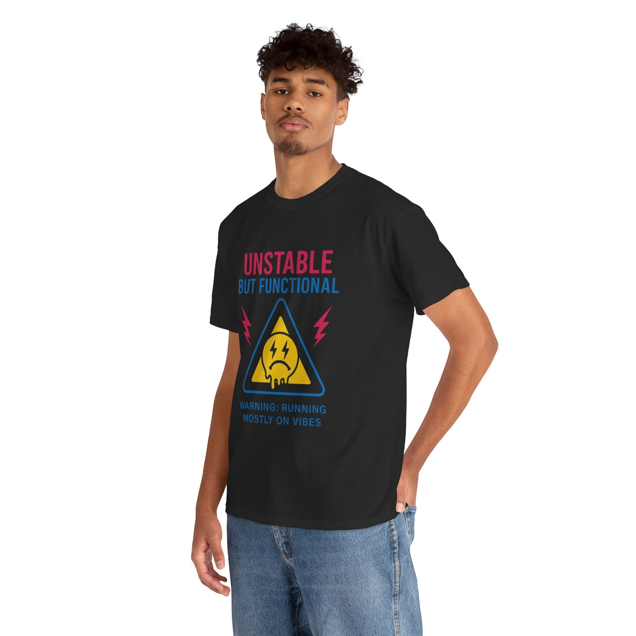 Unisex Heavy Cotton Tee/ Unstable but Functional