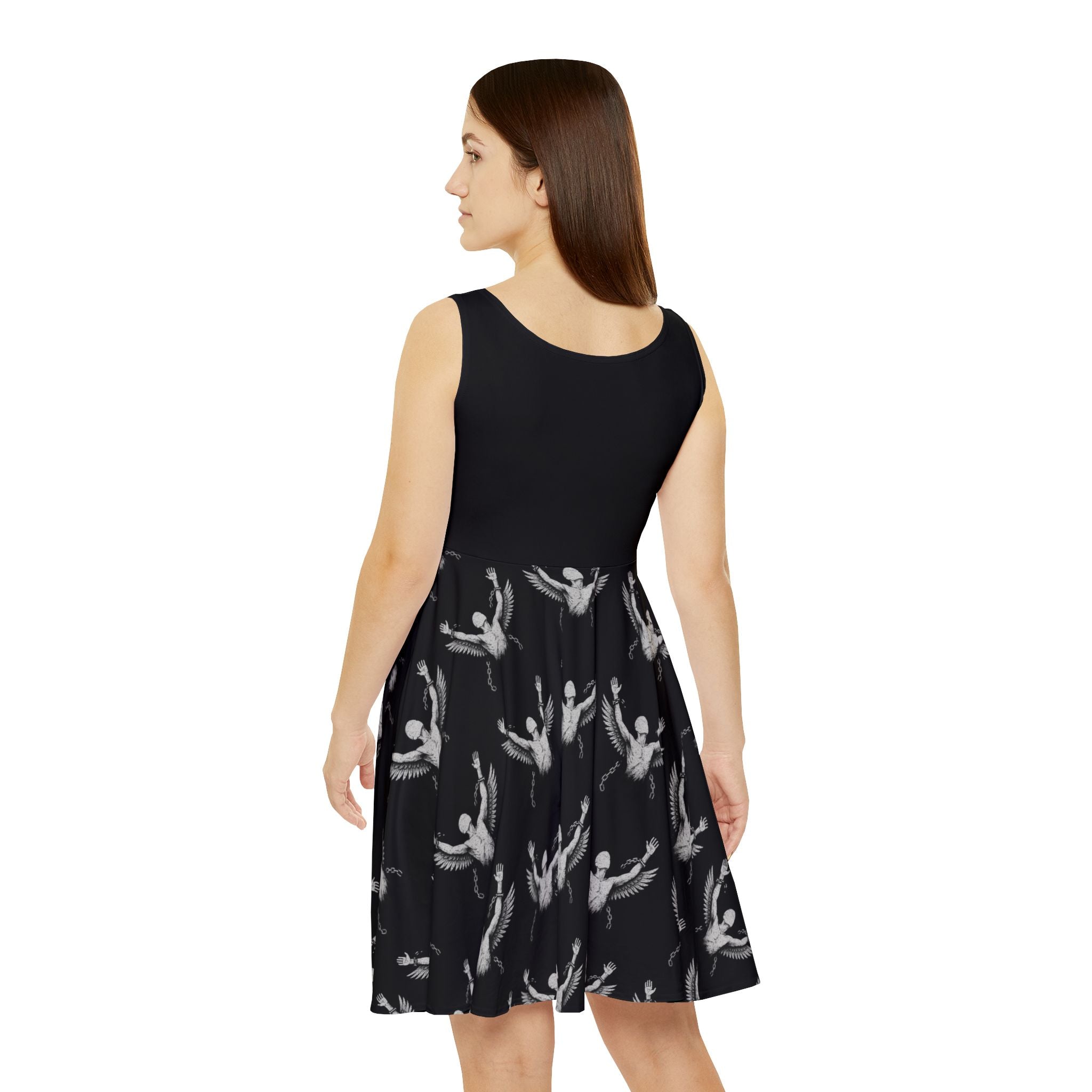 Women's Skater Dress (AOP) break free
