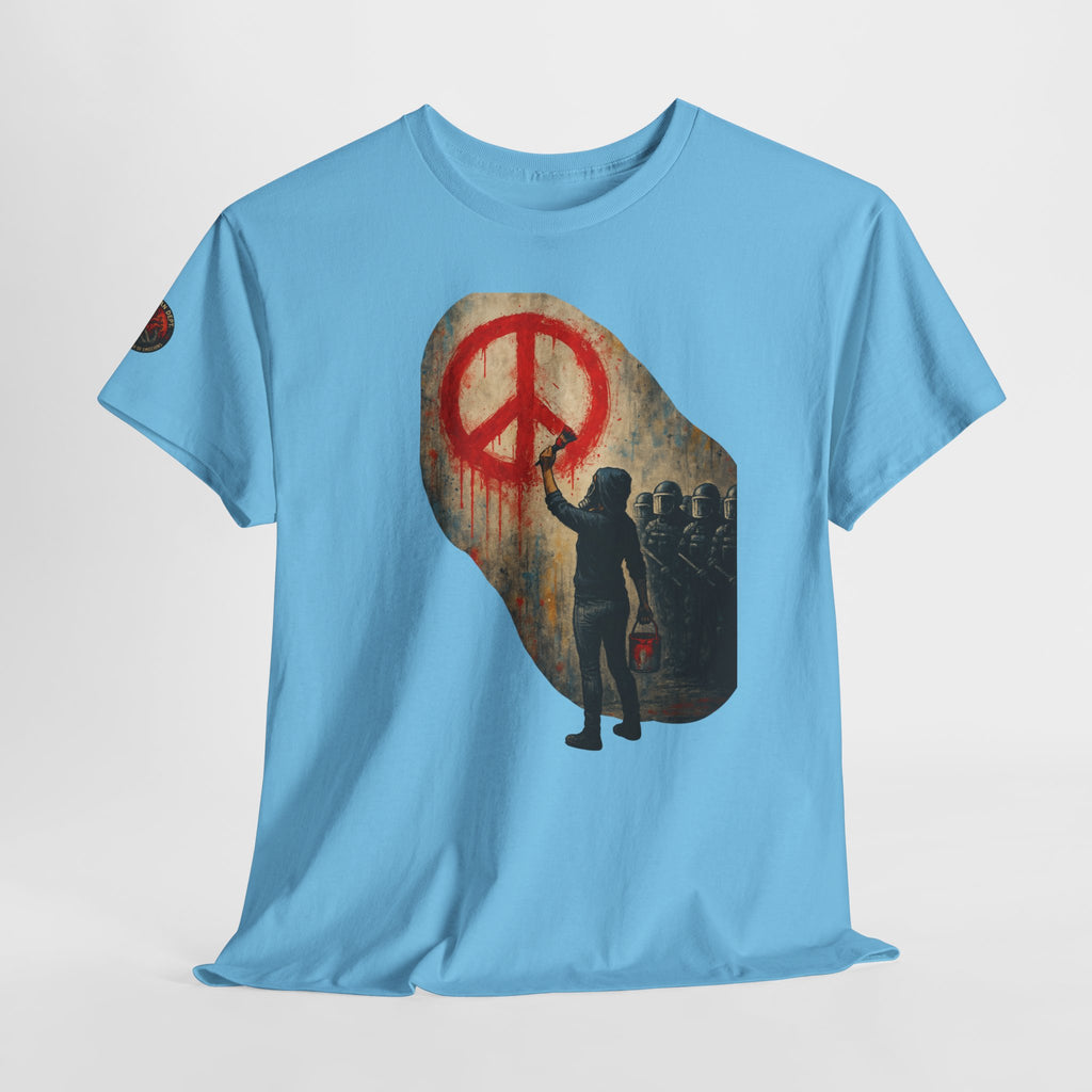 Unisex Heavy Cotton Tee/ Painting a Protest