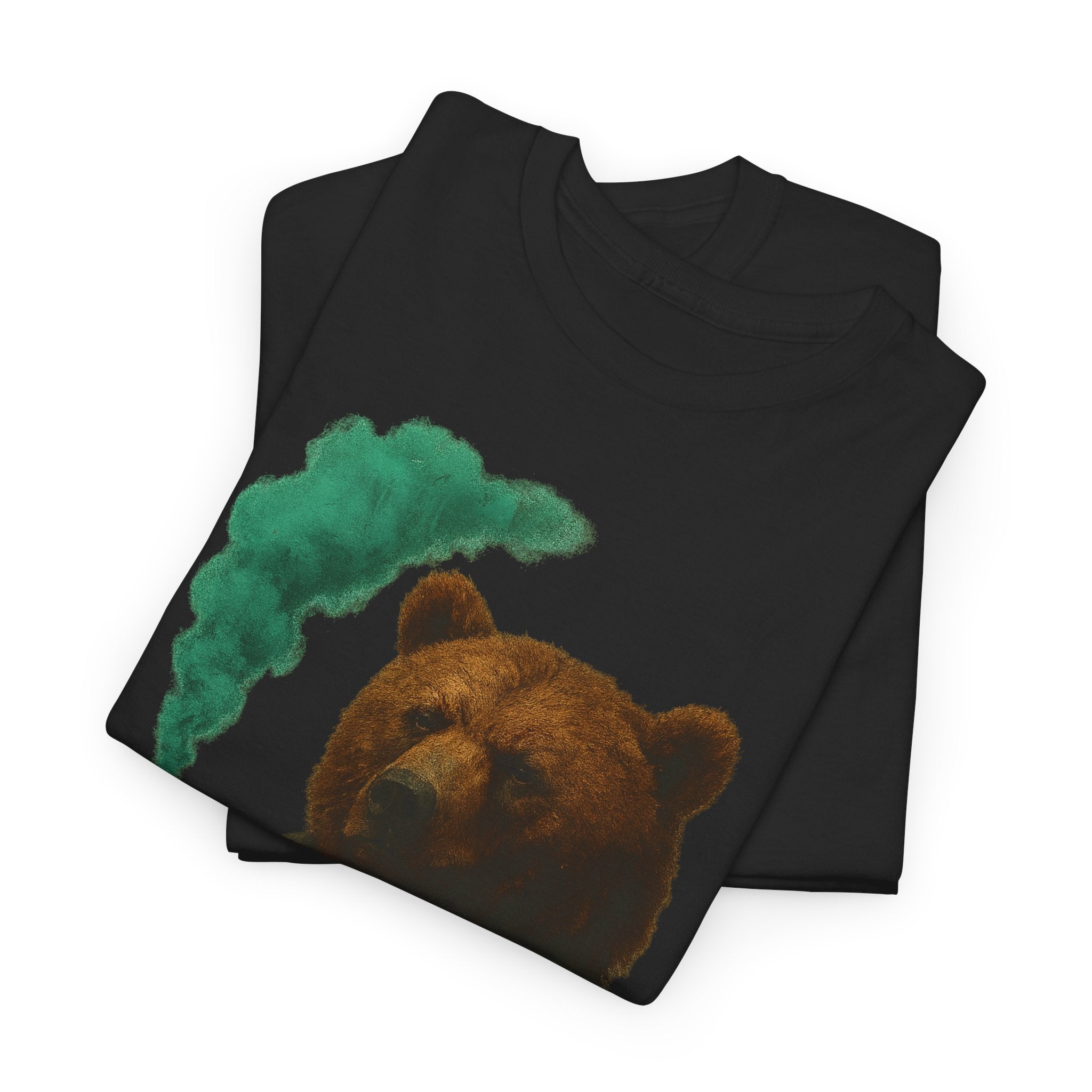 Cozy Bear Graphic Tee, Unisex Cotton T-Shirt, Cute Animal Lover Gift, Casual Wear, Nature Inspired Fashion, Eco-Friendly Apparel