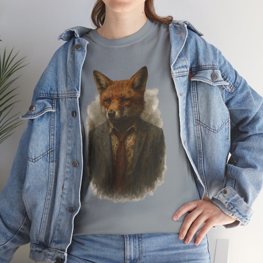 Ravaged Fox Unisex Heavy Cotton Tee