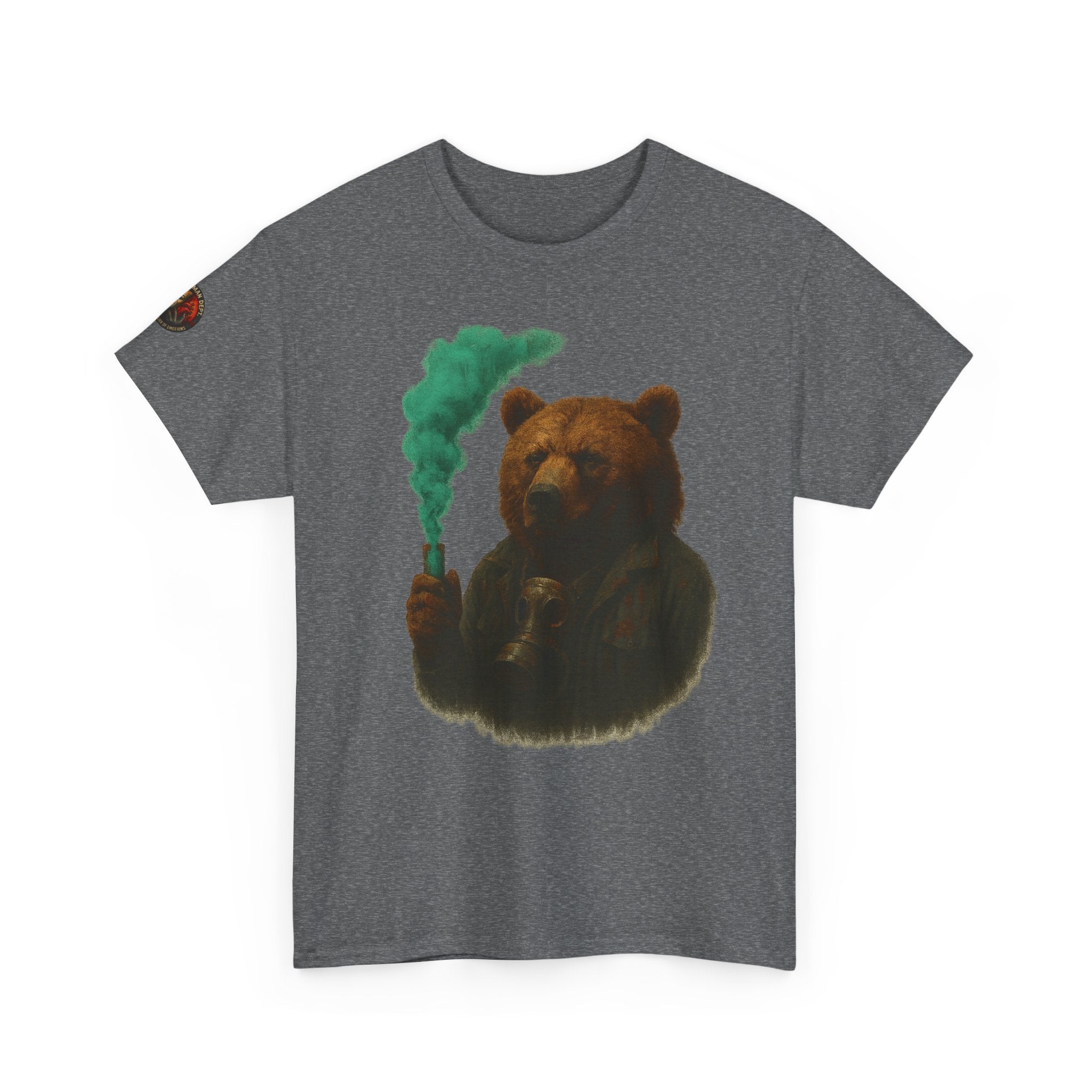 Cozy Bear Graphic Tee, Unisex Cotton T-Shirt, Cute Animal Lover Gift, Casual Wear, Nature Inspired Fashion, Eco-Friendly Apparel