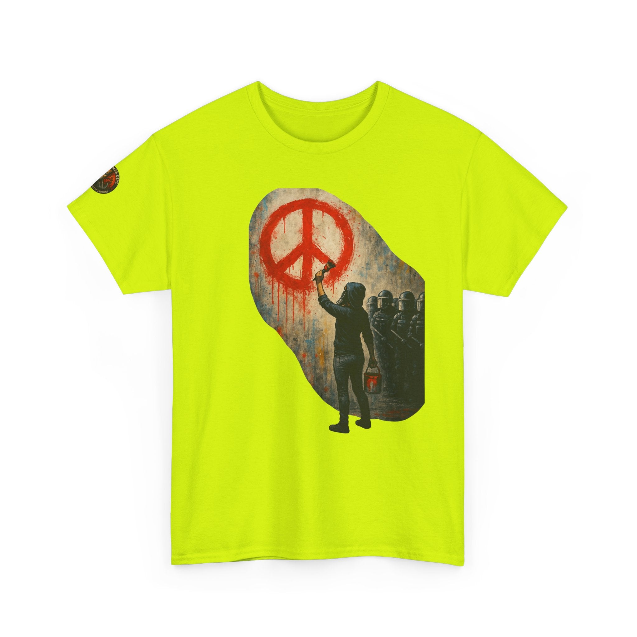 Unisex Heavy Cotton Tee/ Painting a Protest