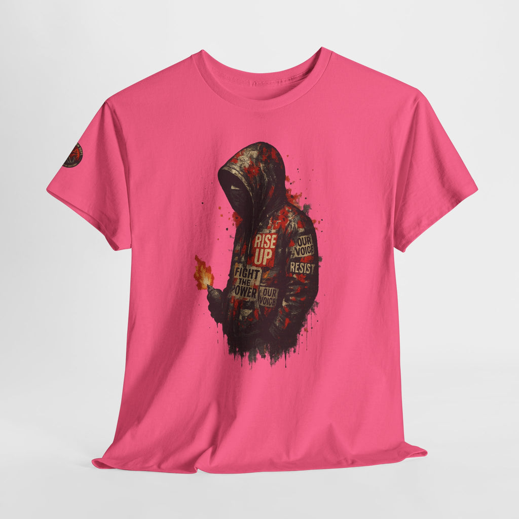 Unisex Graphic Tee, Rise Up Motivational Shirt, Casual Wear, Gift for Inspiration, Streetwear Fashion, Everyday Comfort