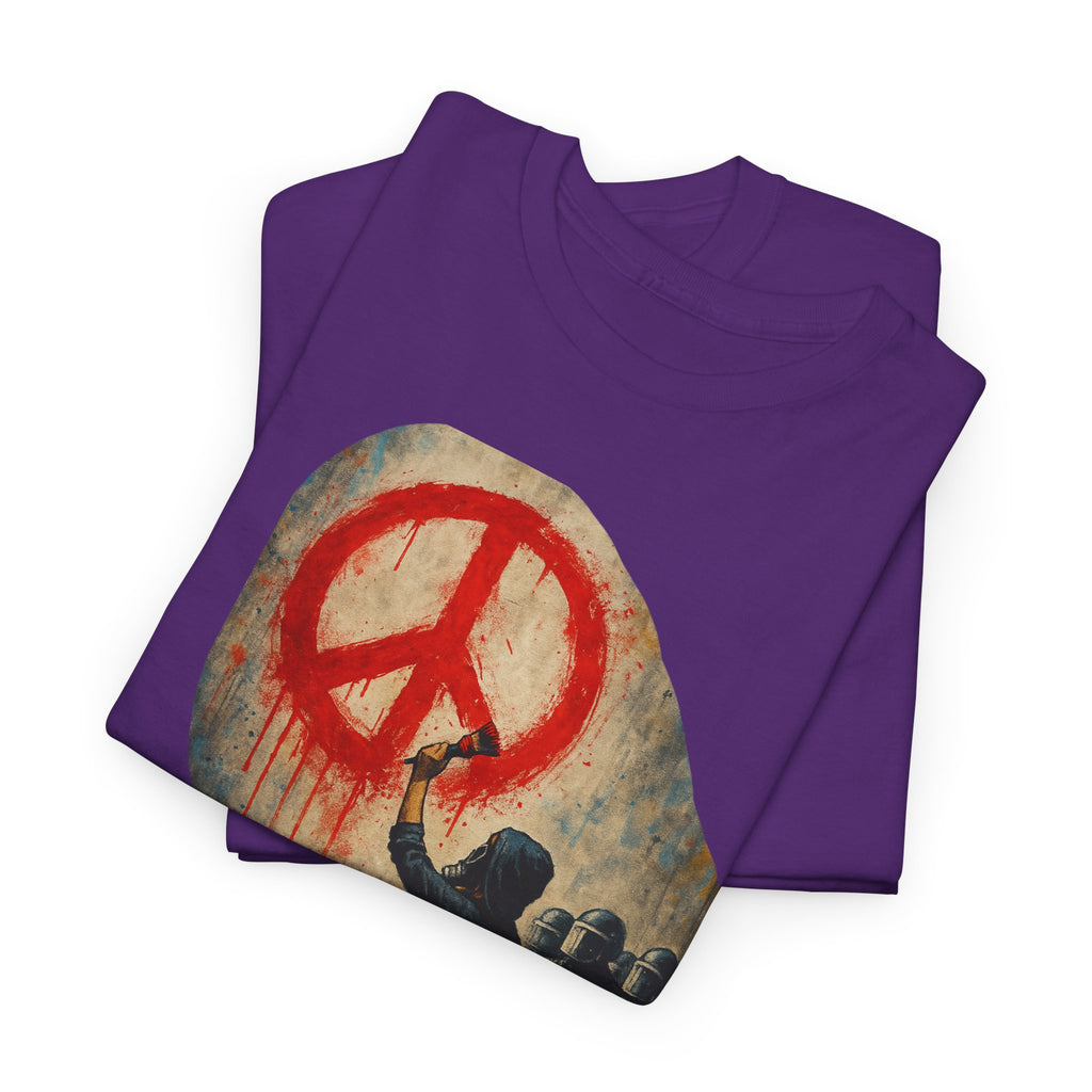 Unisex Heavy Cotton Tee/ Painting a Protest