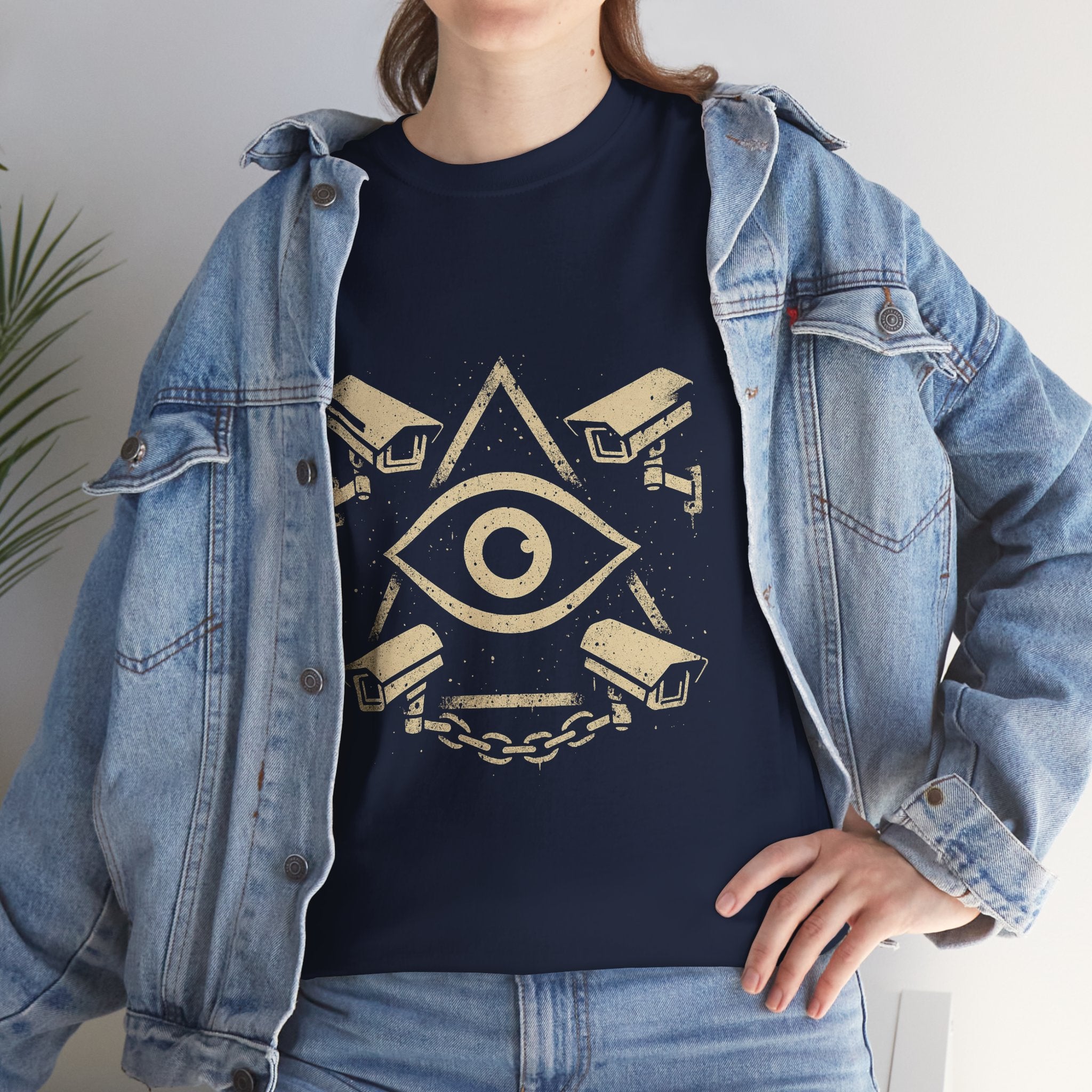 Eye of Surveillance Unisex Heavy Cotton Tee