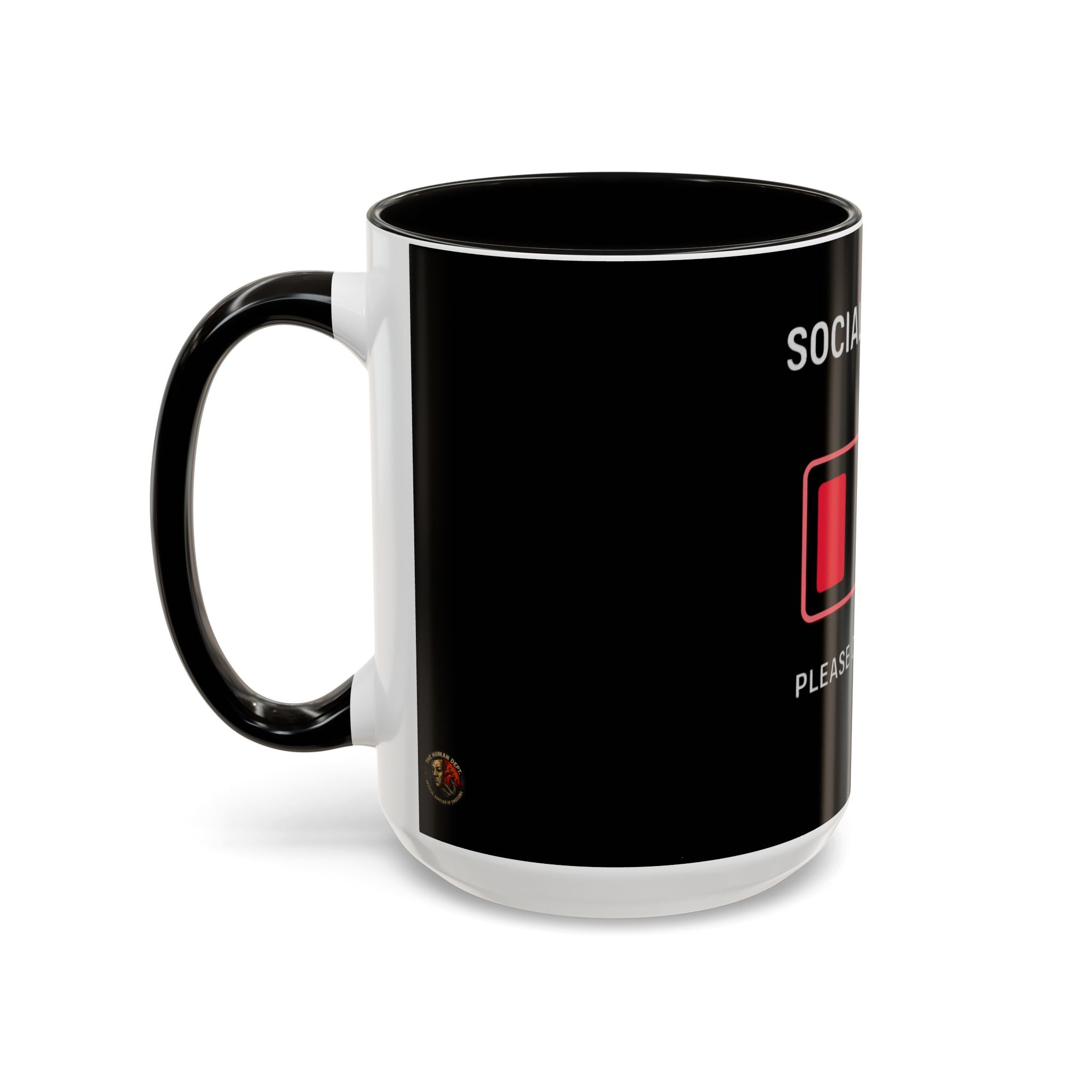 Social Battery Mug (11oz, 15oz)