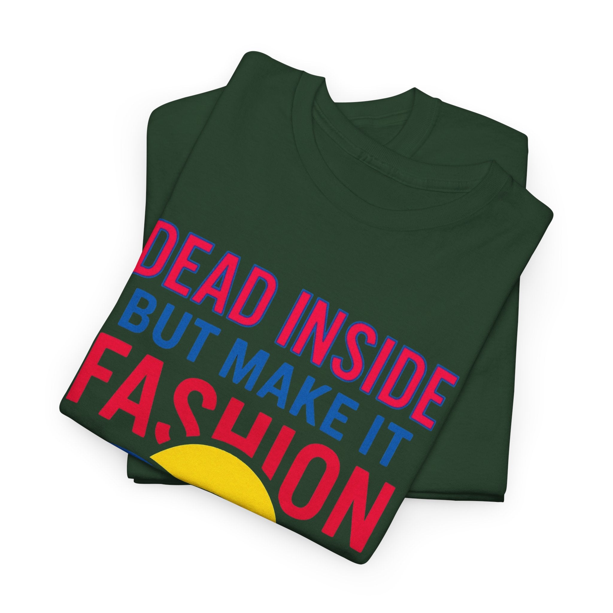Unisex Heavy Cotton Tee/ Dead Inside