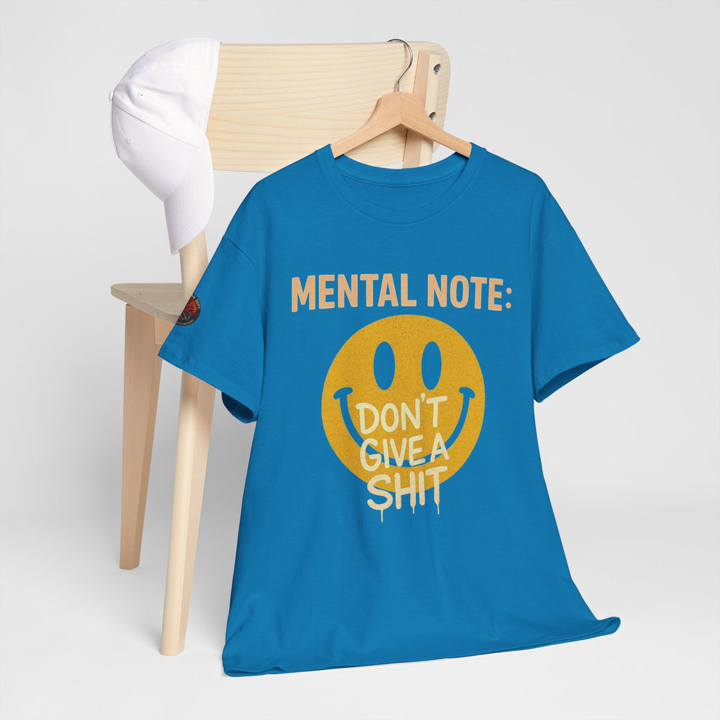 Unisex Heavy Cotton Tee/ Mental Note
