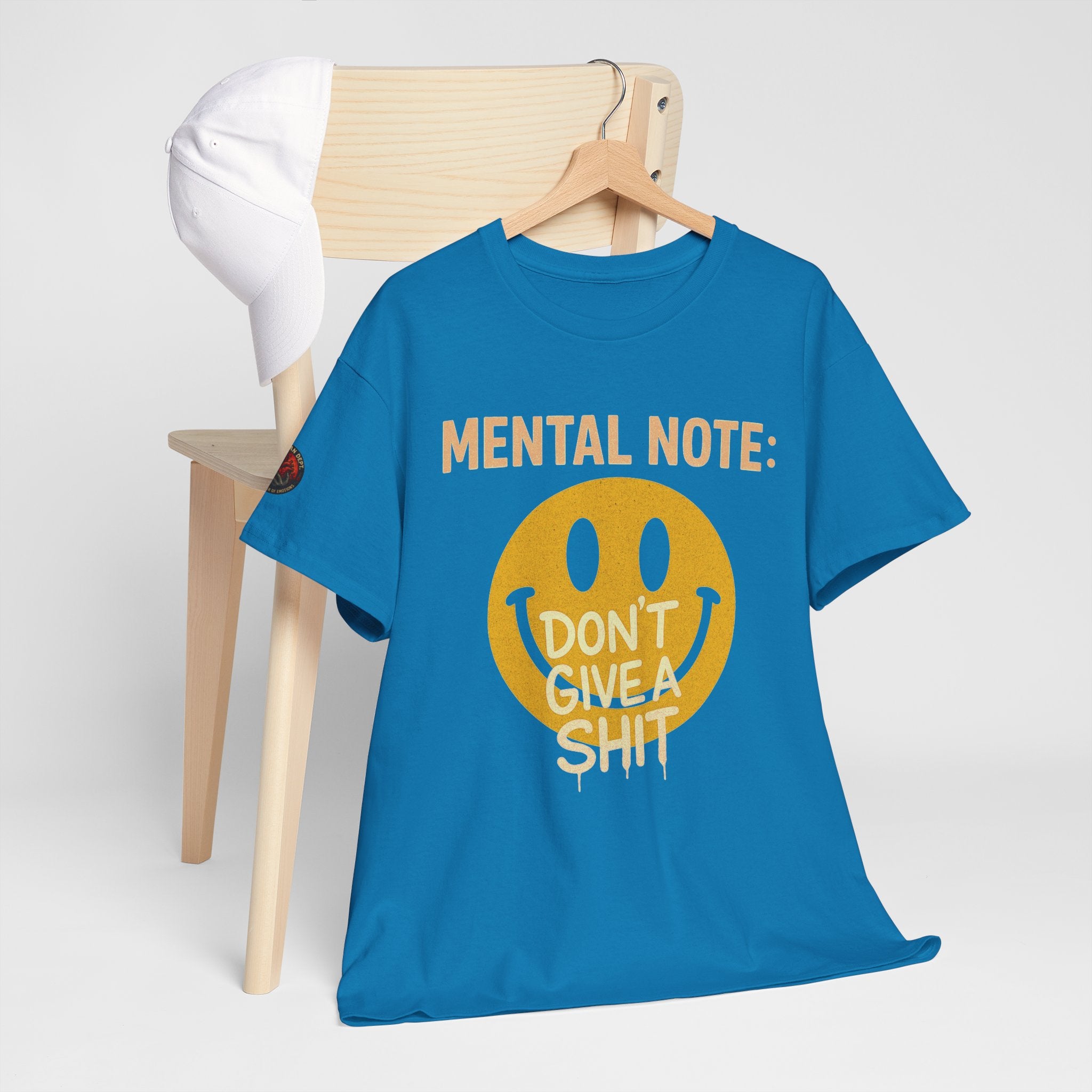 Unisex Heavy Cotton Tee/ Mental Note