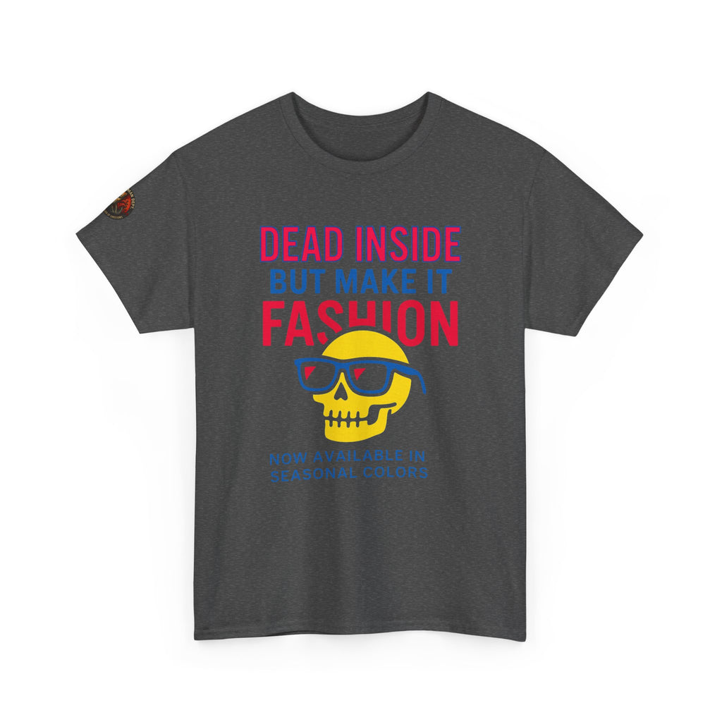 Unisex Heavy Cotton Tee/ Dead Inside