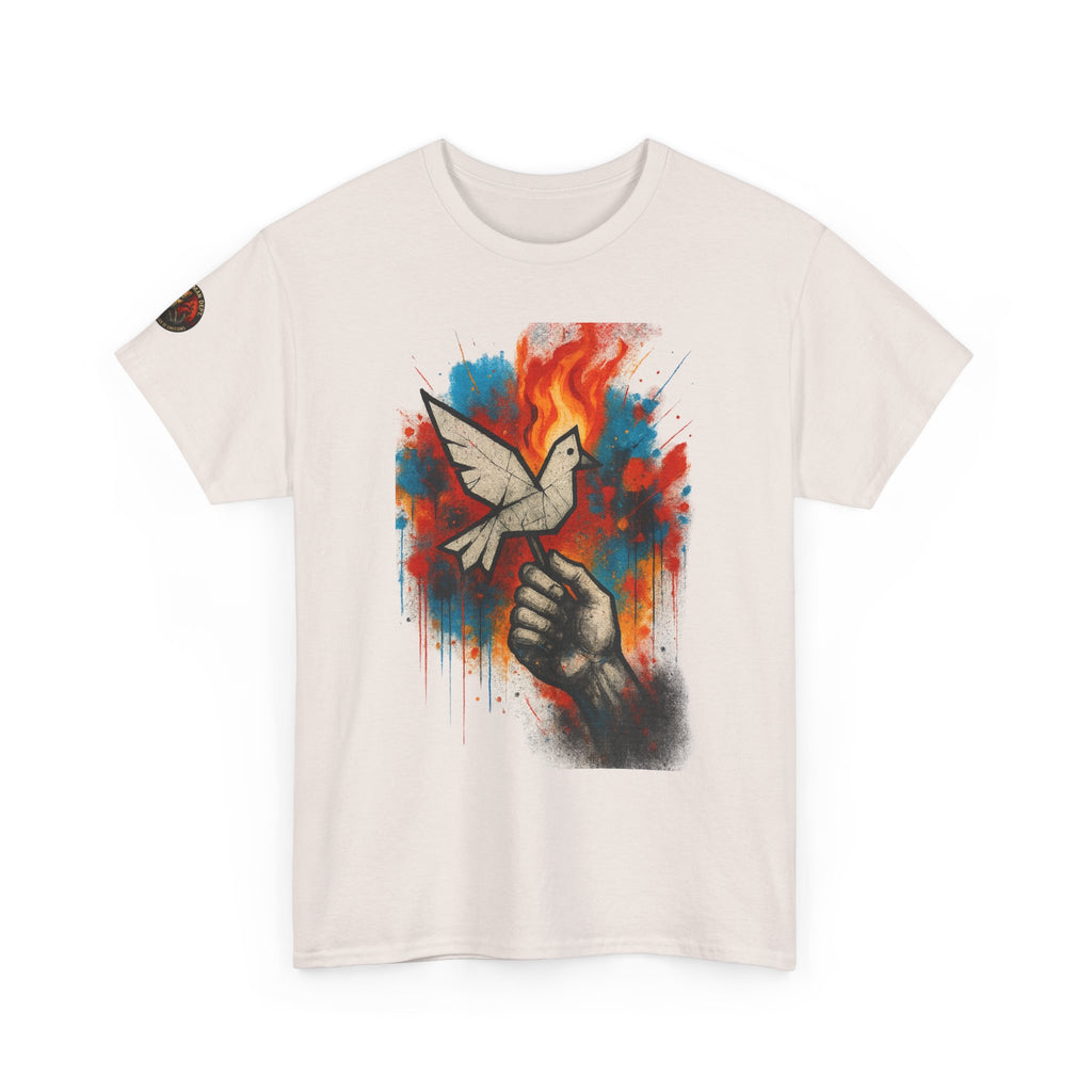 Unisex Heavy Cotton Tee- Raise Your Hand-Burn