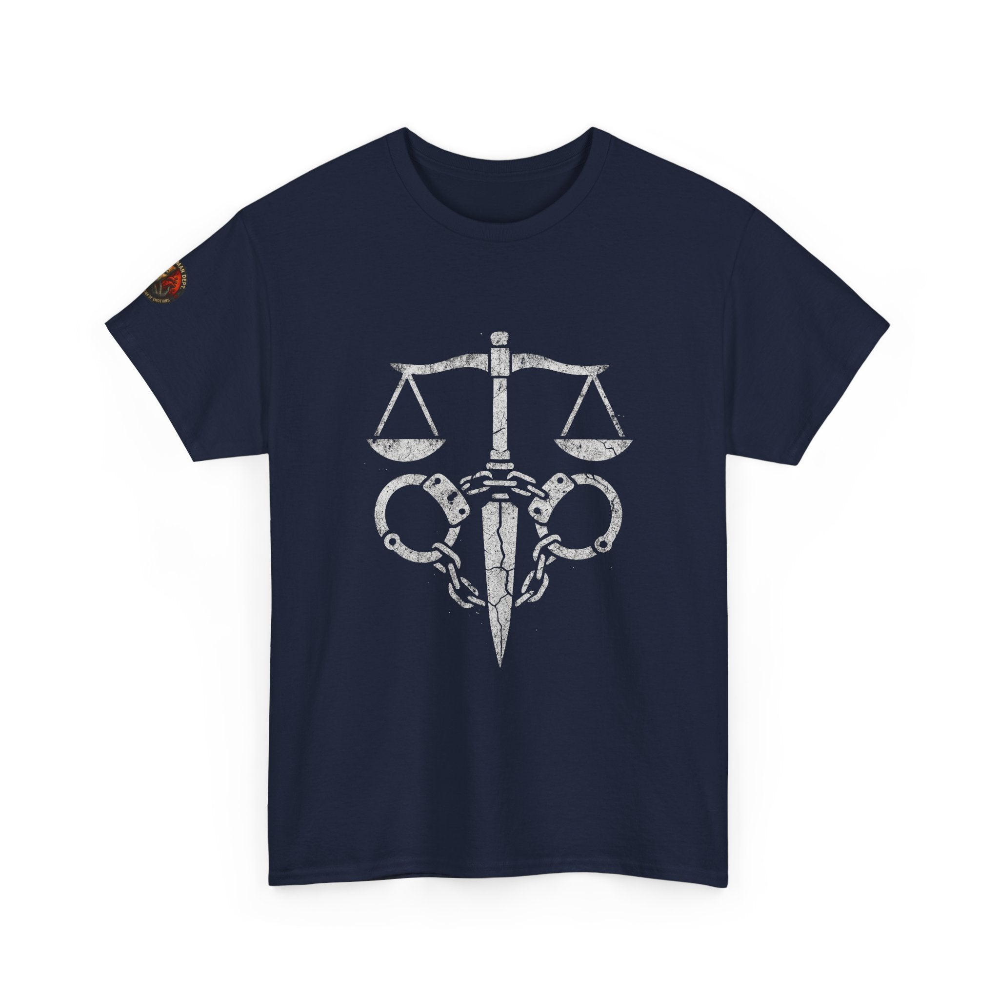 Justice Scales Graphic Tee for Advocates & Activists