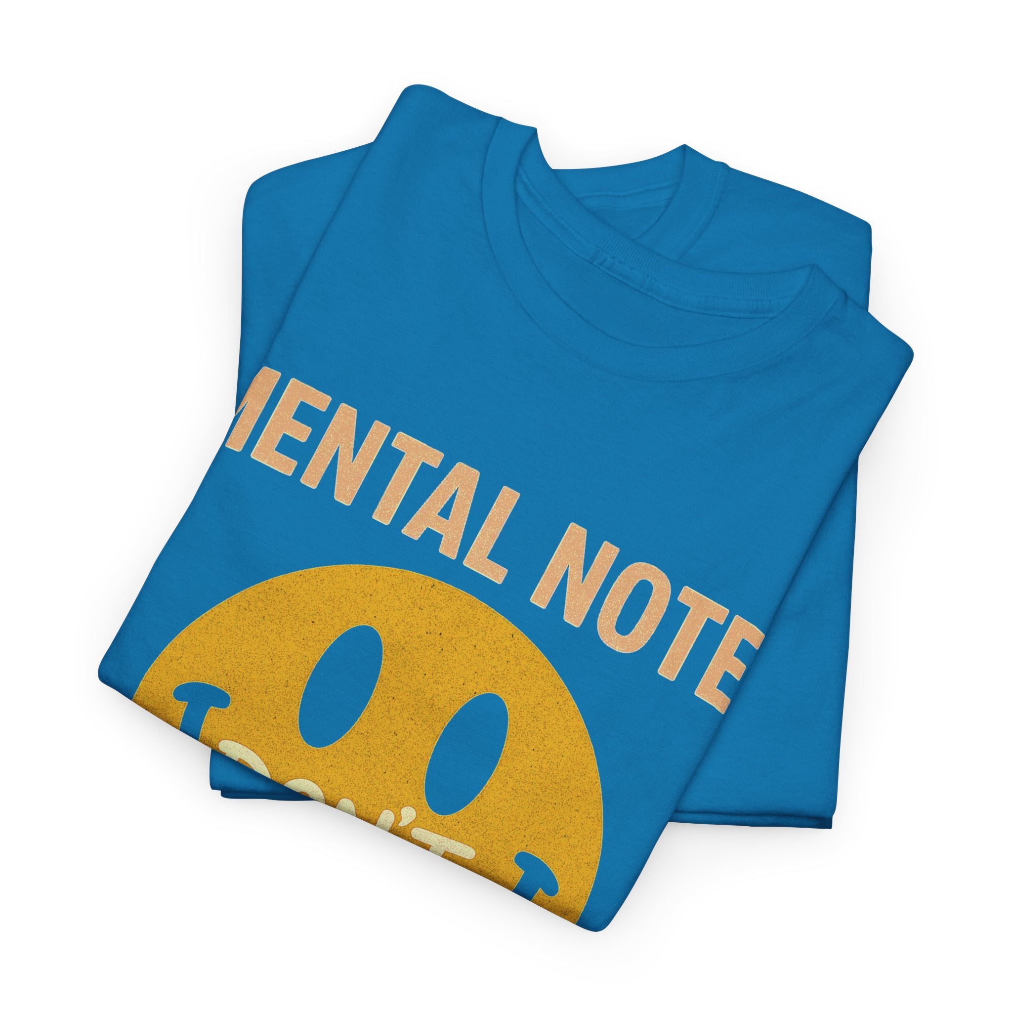 Unisex Heavy Cotton Tee/ Mental Note