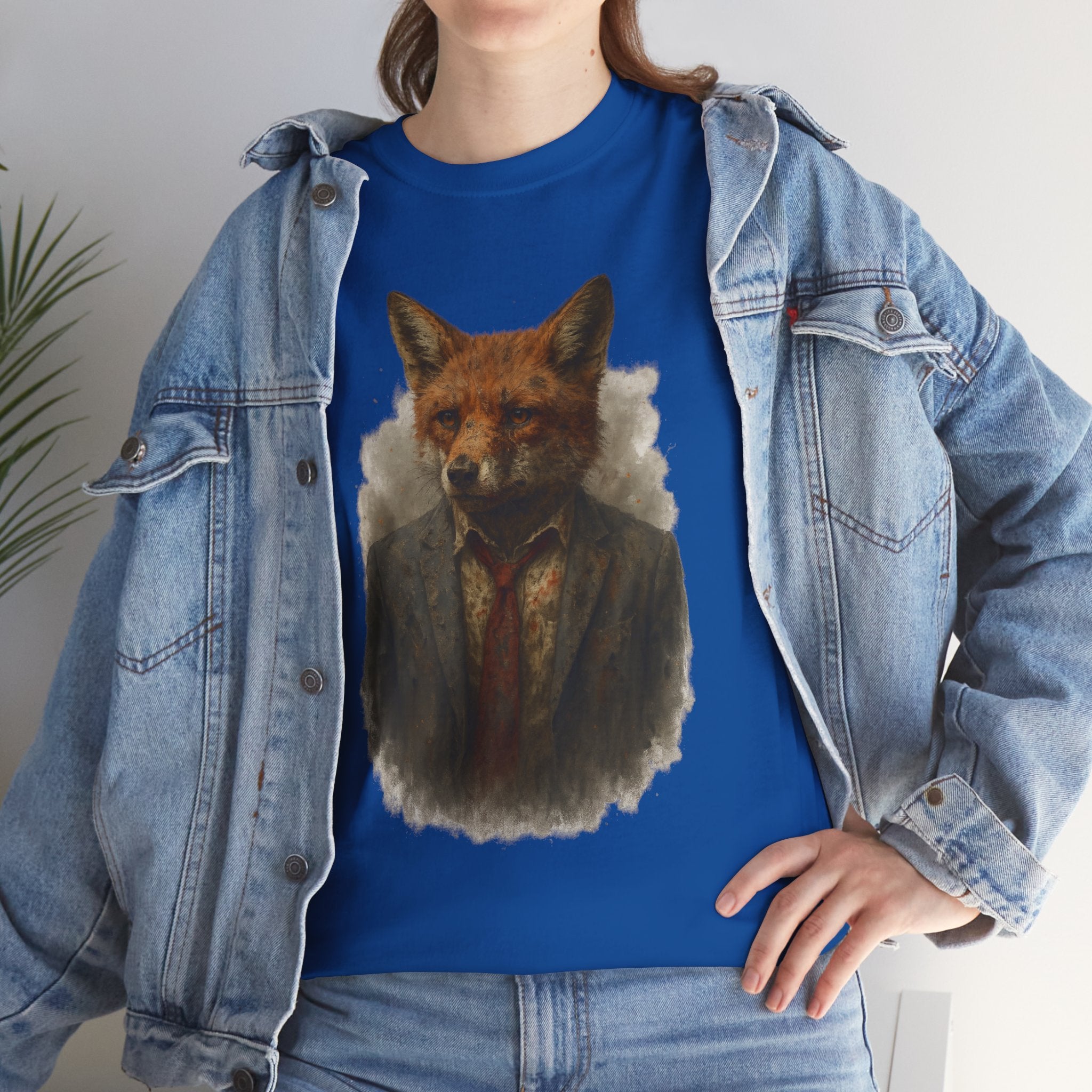 Ravaged Fox Unisex Heavy Cotton Tee