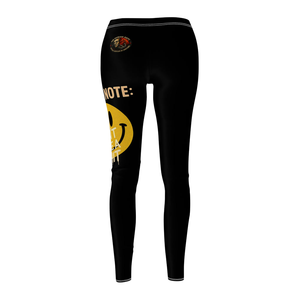 Motivational Women's Casual Leggings with Inspirational Design