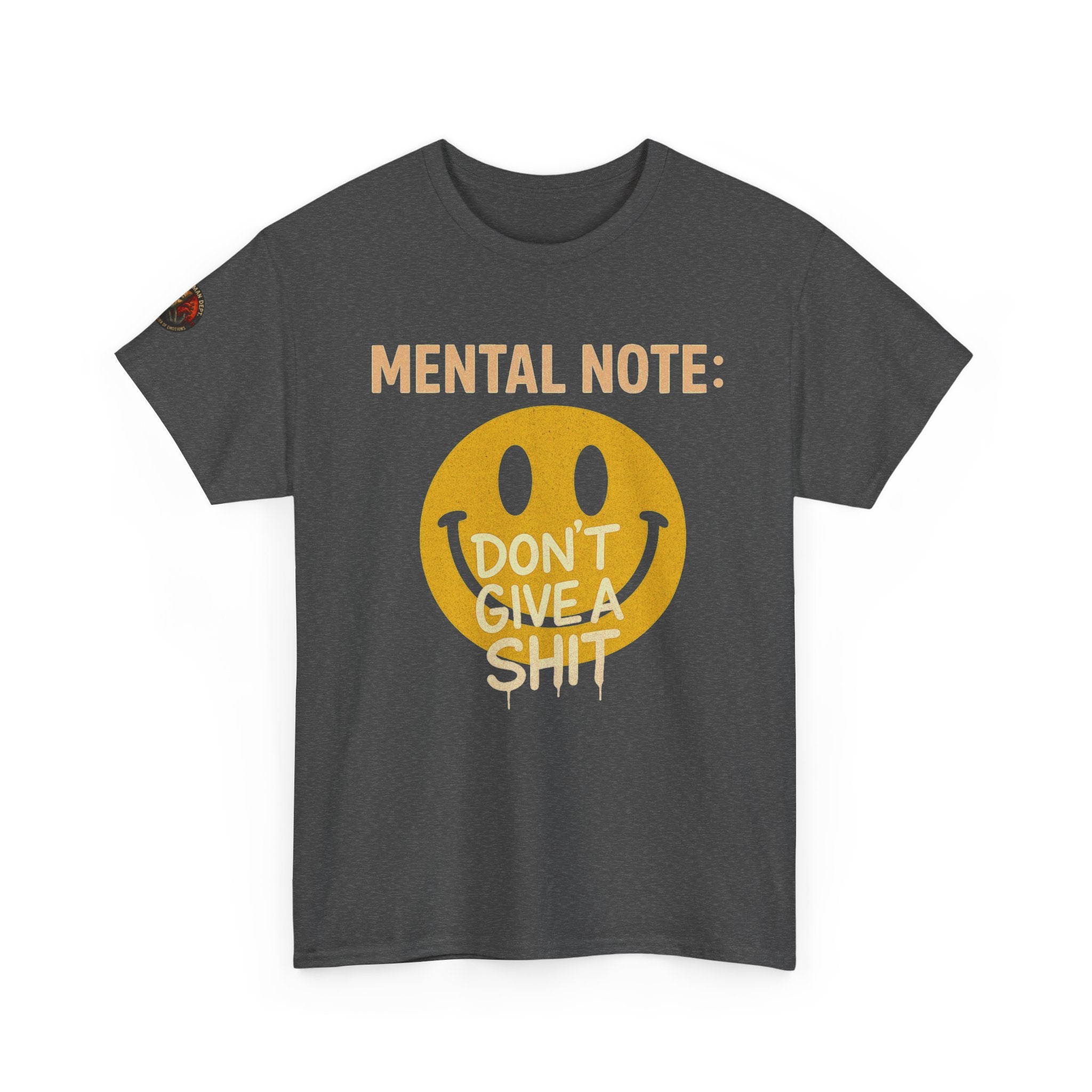Unisex Heavy Cotton Tee/ Mental Note
