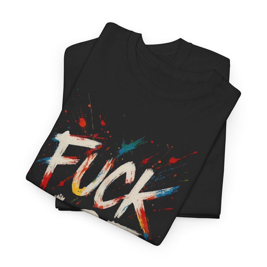 Bold Statement Tee: 'F*CK ICE' Unisex Heavy Cotton T-Shirt