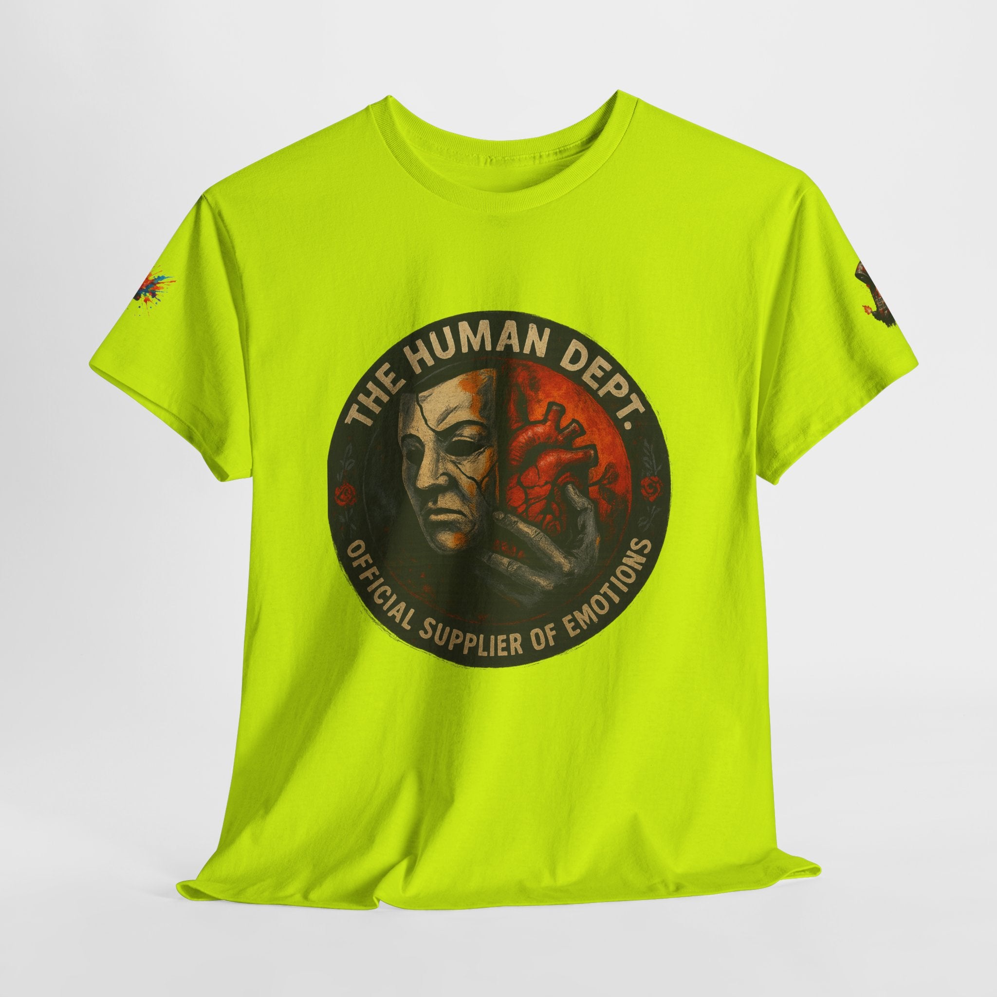 Unisex Heavy Cotton Tee/ Human Dept. Official Logo