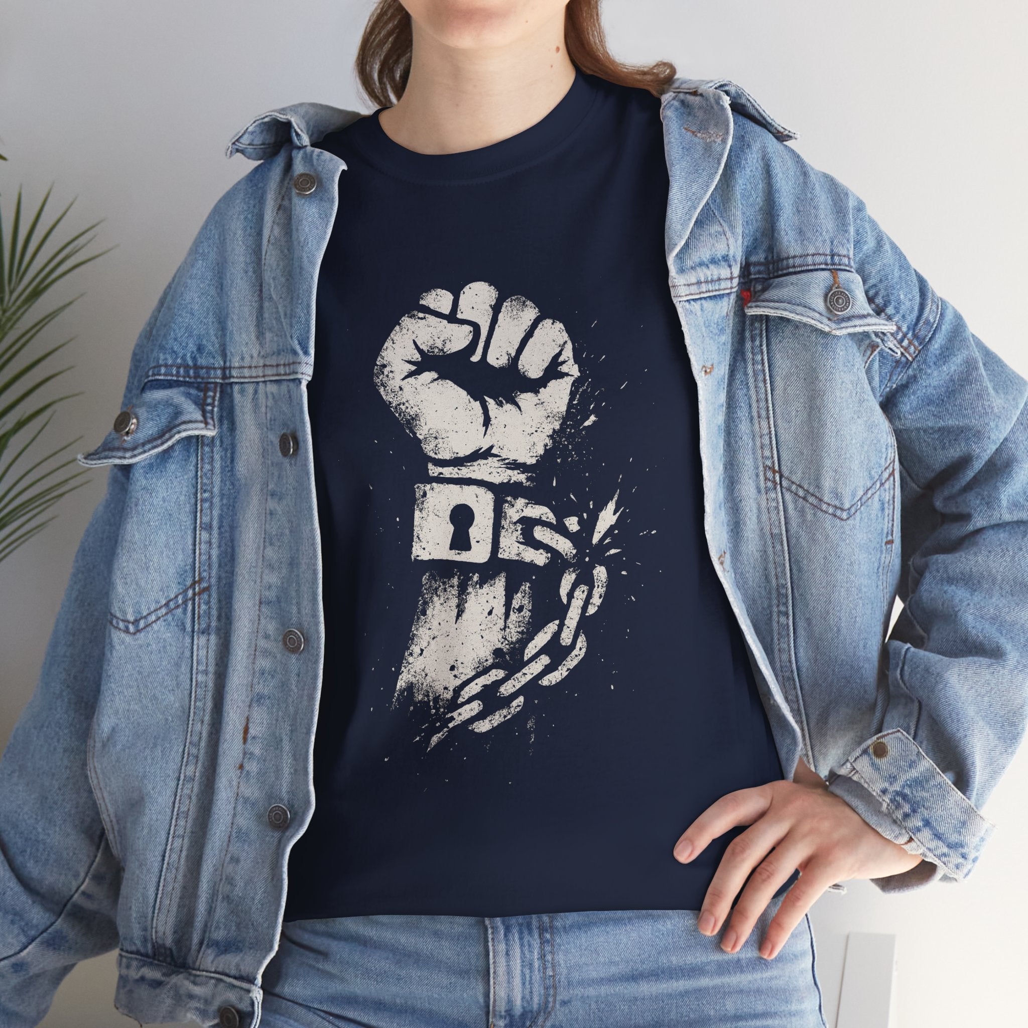 Empowerment Fist Unisex Heavy Cotton Tee
