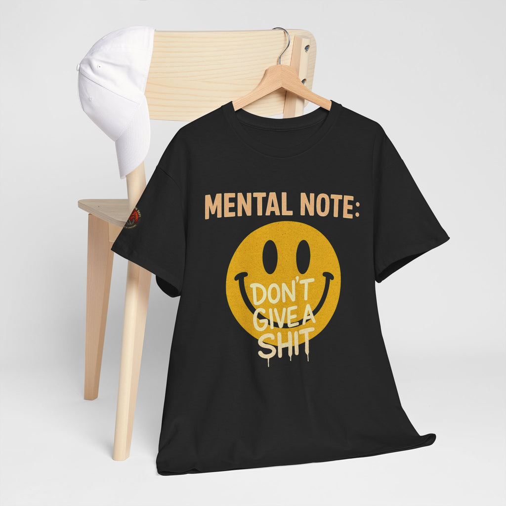 Unisex Heavy Cotton Tee/ Mental Note