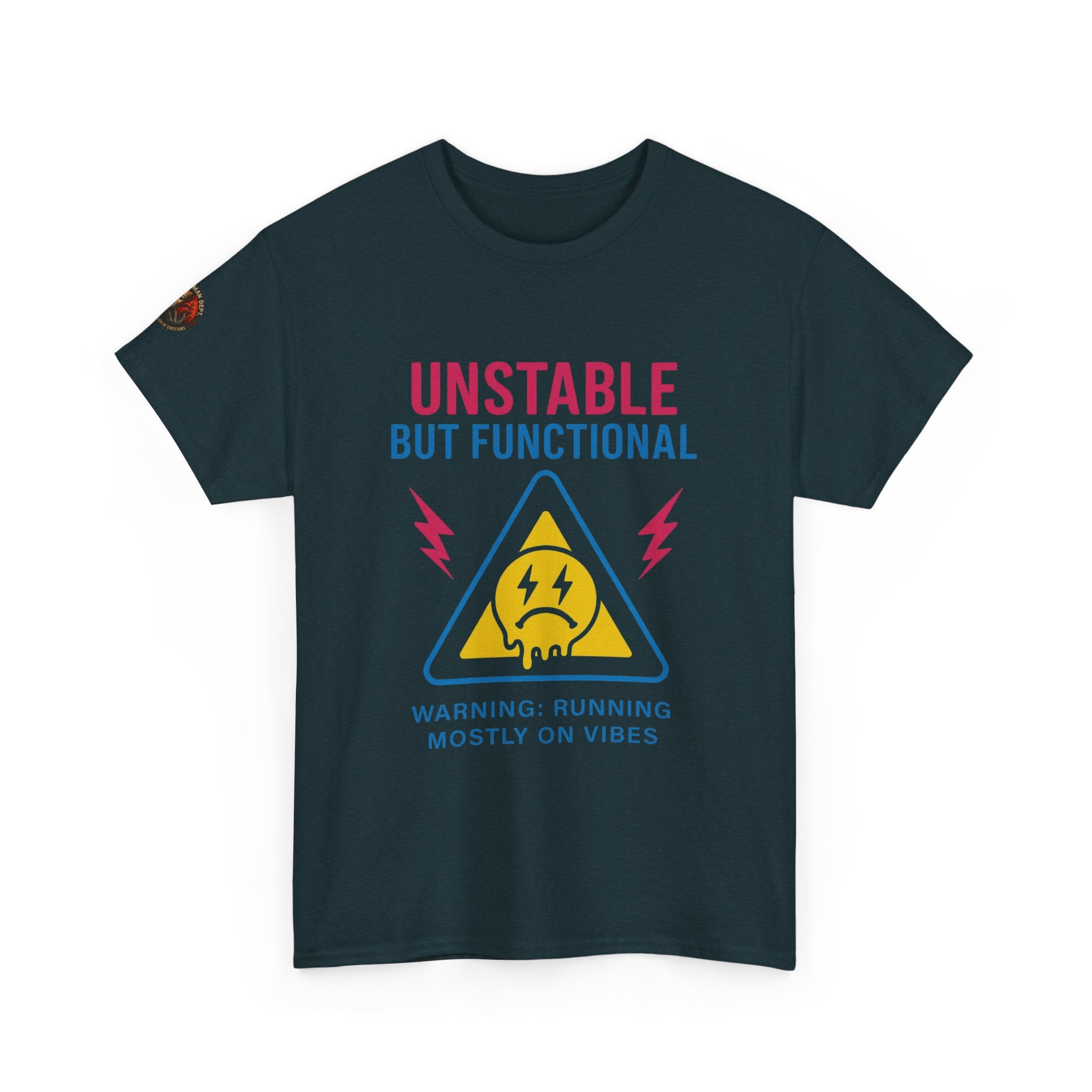Unisex Heavy Cotton Tee/ Unstable but Functional