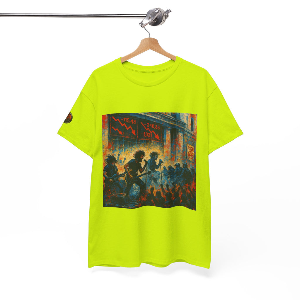 Unisex Heavy Cotton Tee/ Rock for the Downfall