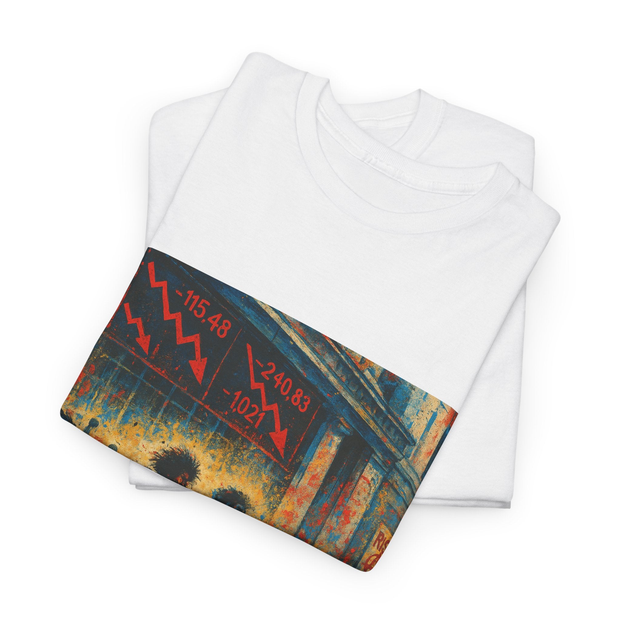 Unisex Heavy Cotton Tee/ Rock for the Downfall