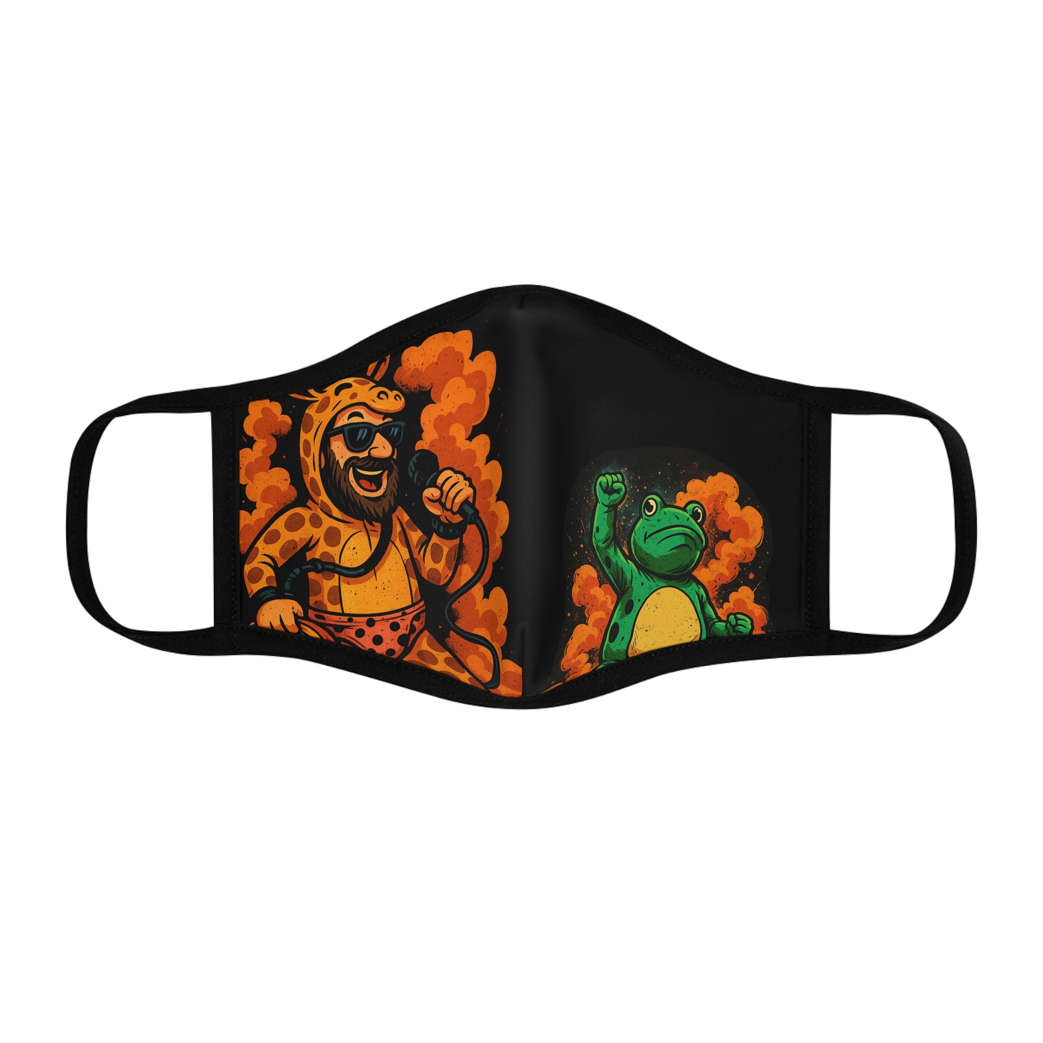 Playful Character Face Mask, Fun Mask for Parties, Costumes, Halloween, Gifts, Kids & Adults