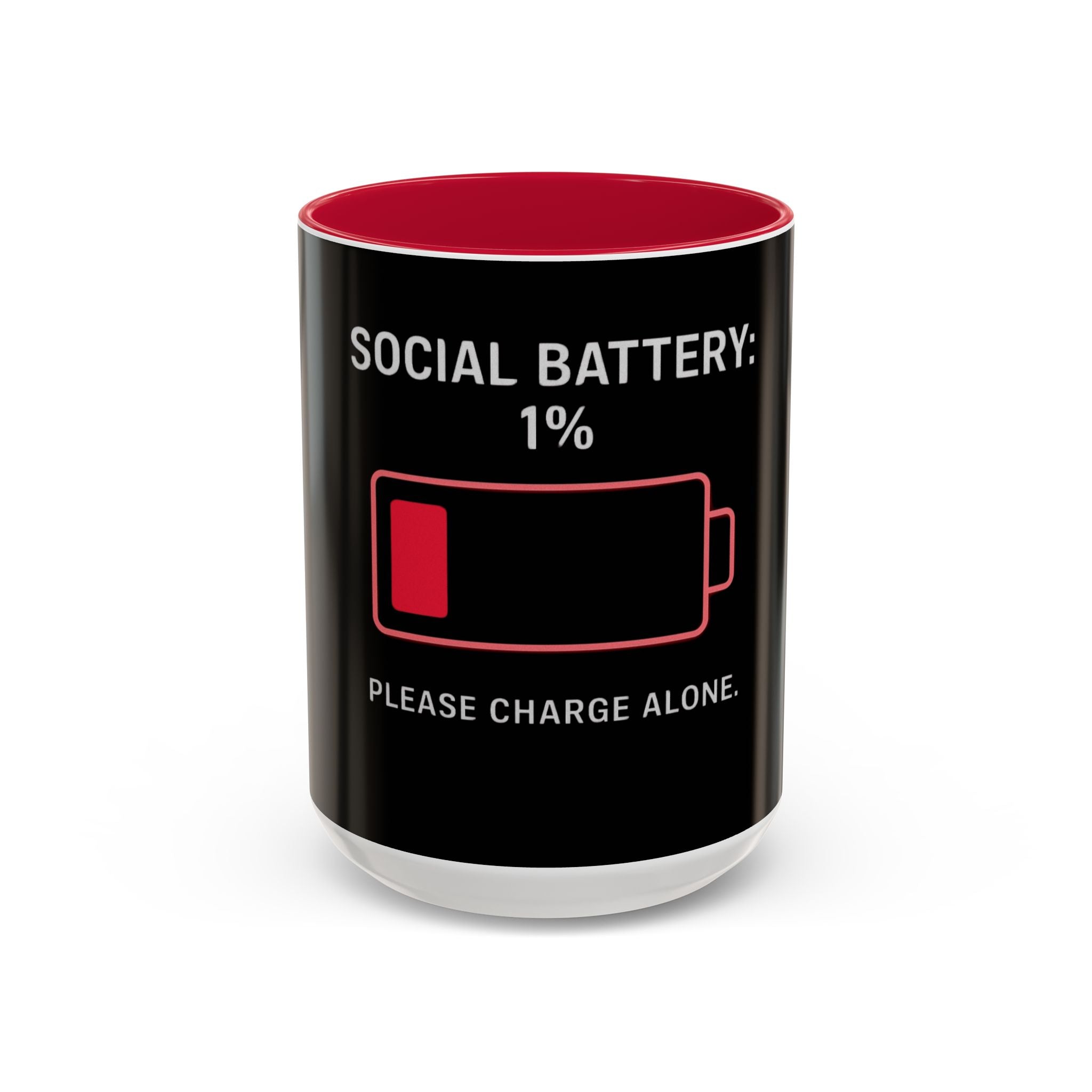 Social Battery Mug (11oz, 15oz)