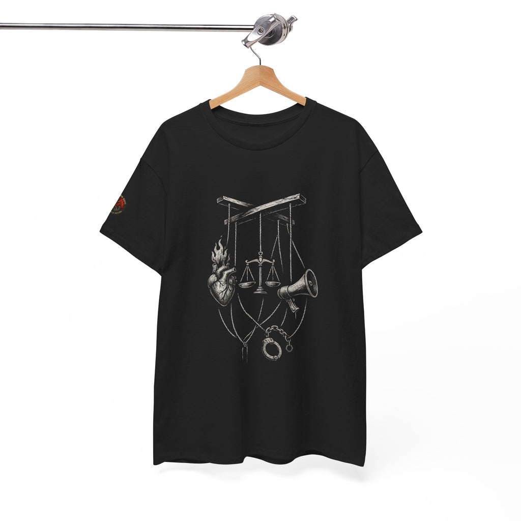 Puppet Master Unisex Heavy Cotton Tee - Unique Design for Creative Souls